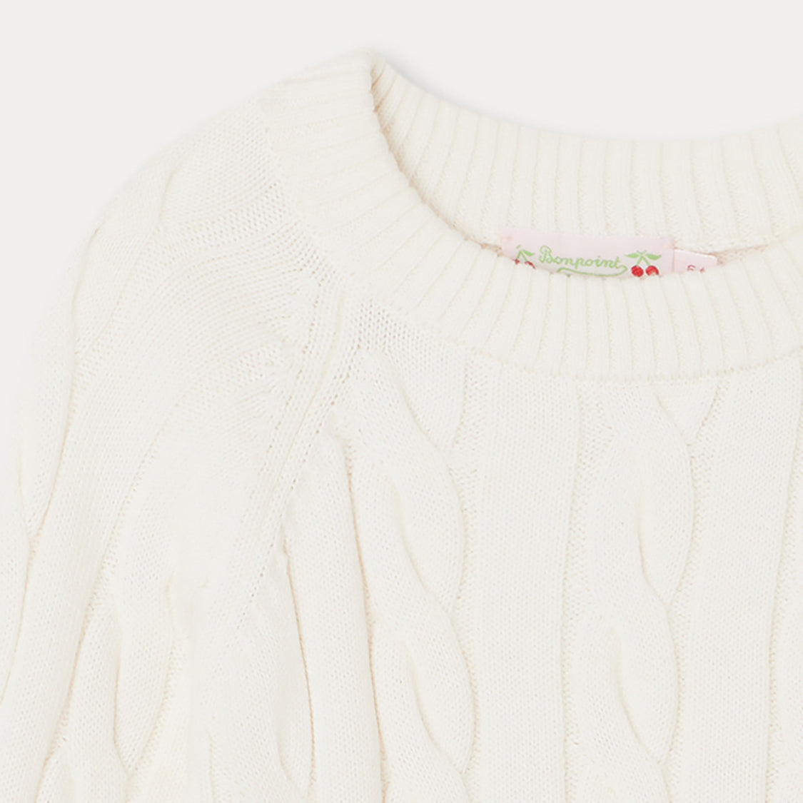 Girls White Sweater