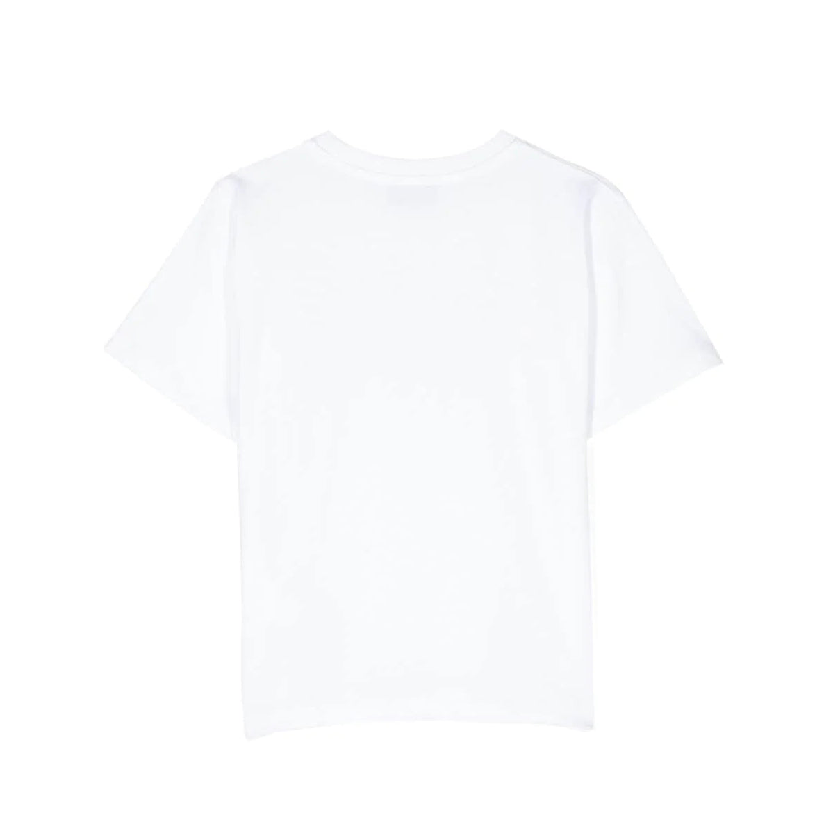 Boys & Girls White Logo Cotton T-Shirt