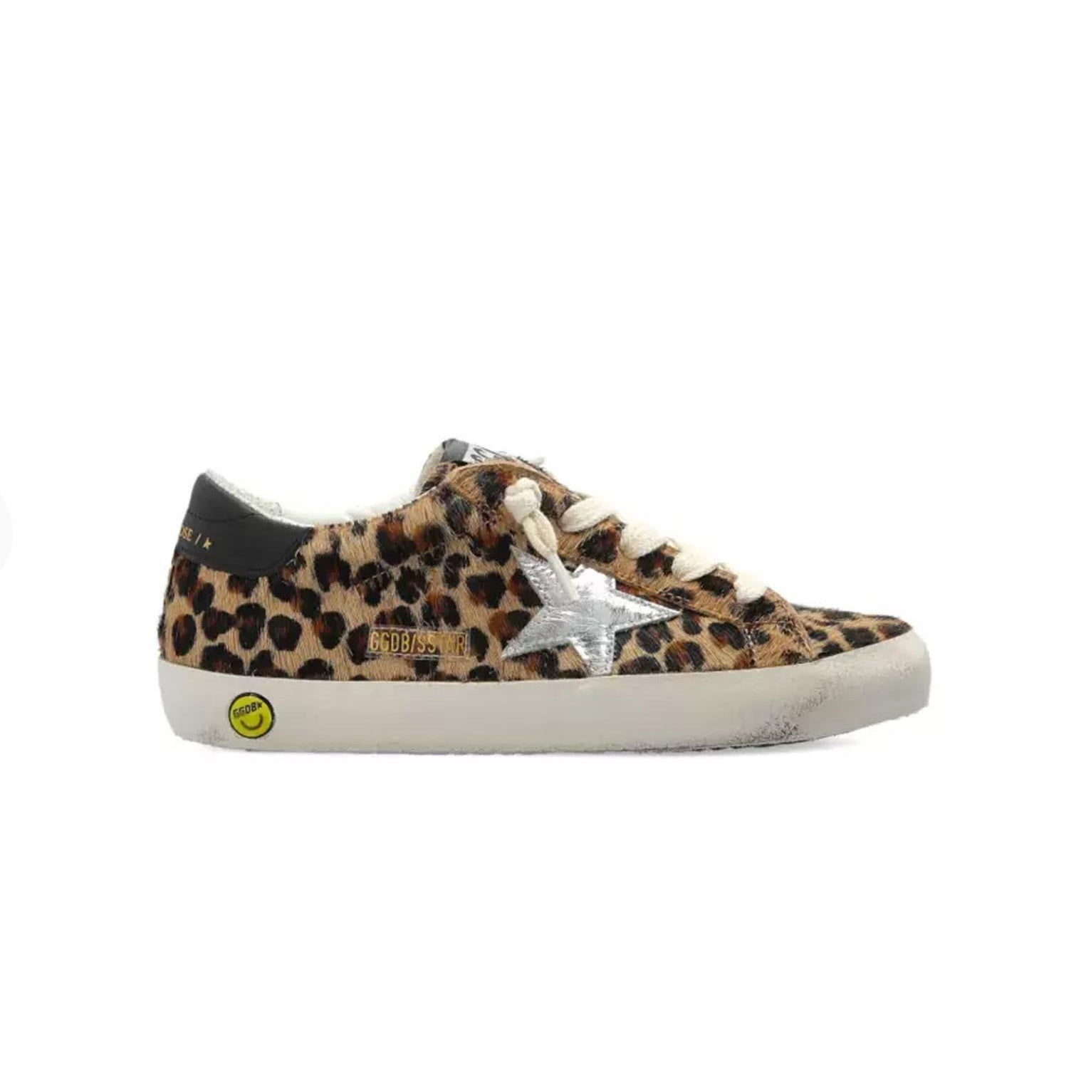 Boys & Girls Leopard "SUPER-STAR" Shoes