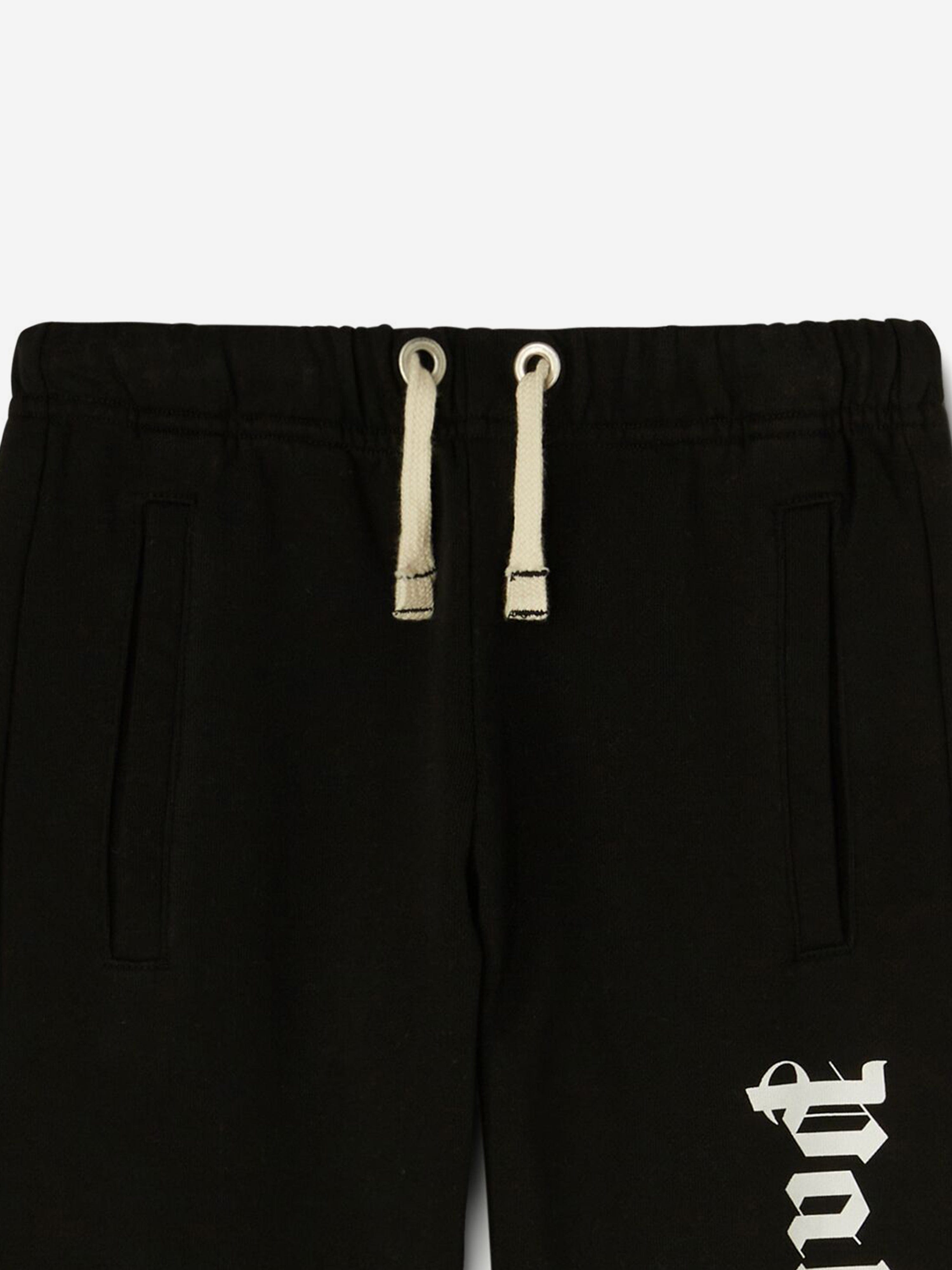 Kids Classic Overlogo Joggers in Black