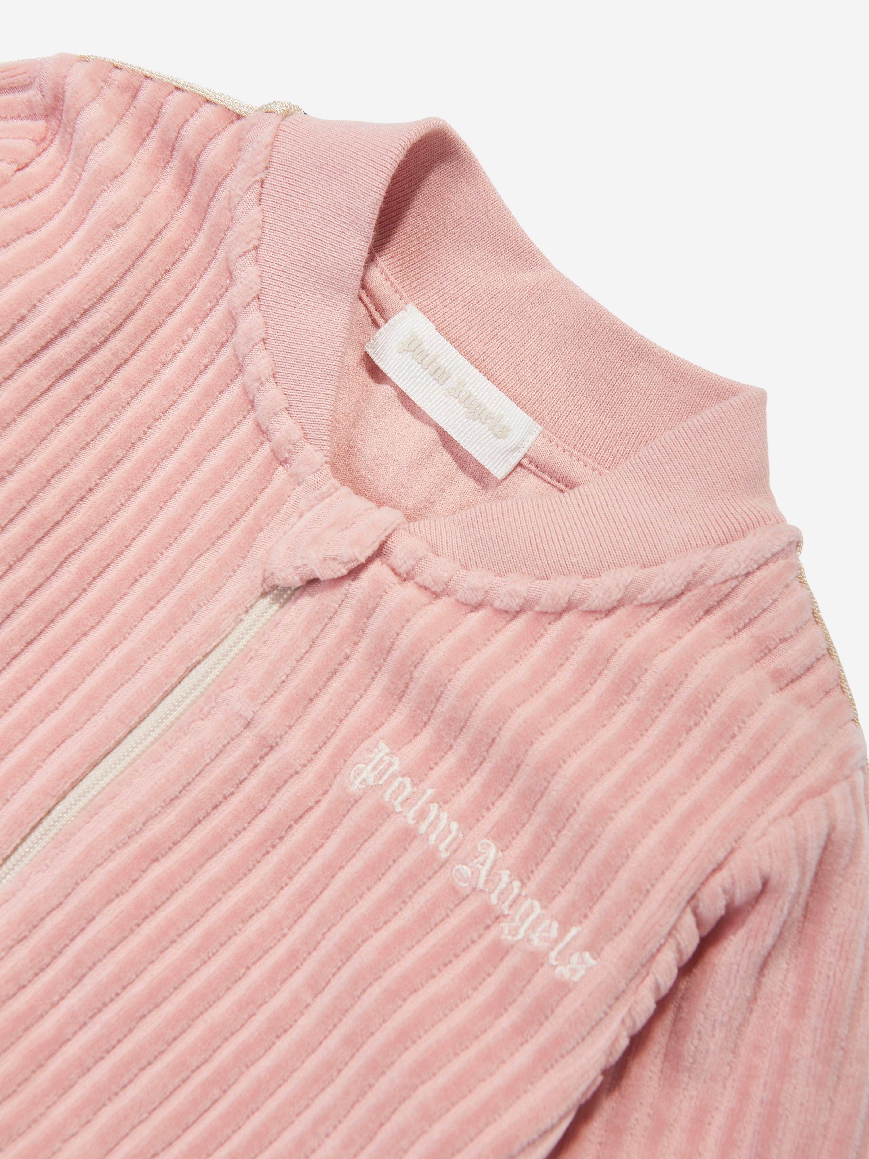 Palm Angels Baby Girls Track Jacket in Pink