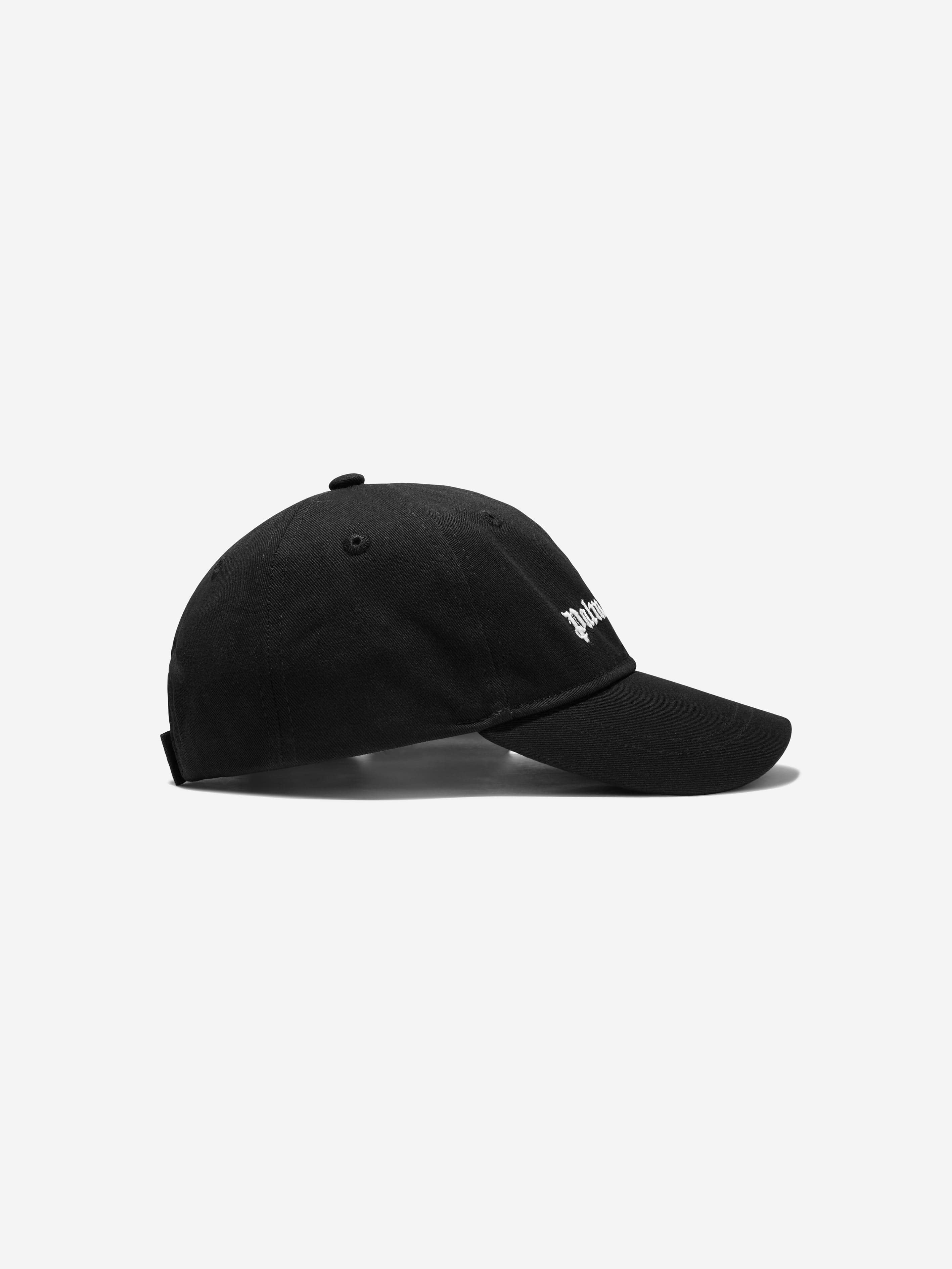 Palm Angels Boys Logo Cap in Black