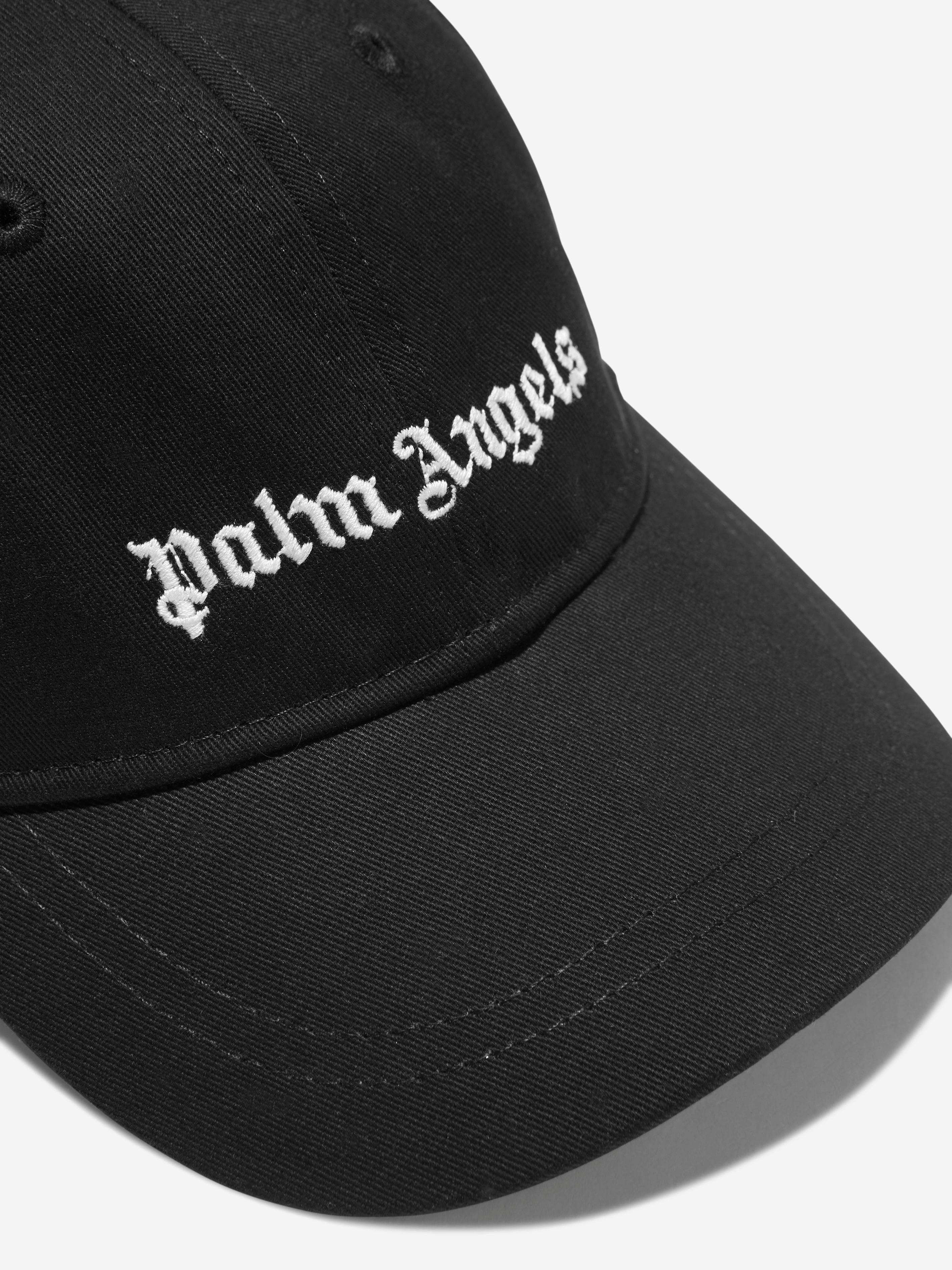 Palm Angels Boys Logo Cap in Black