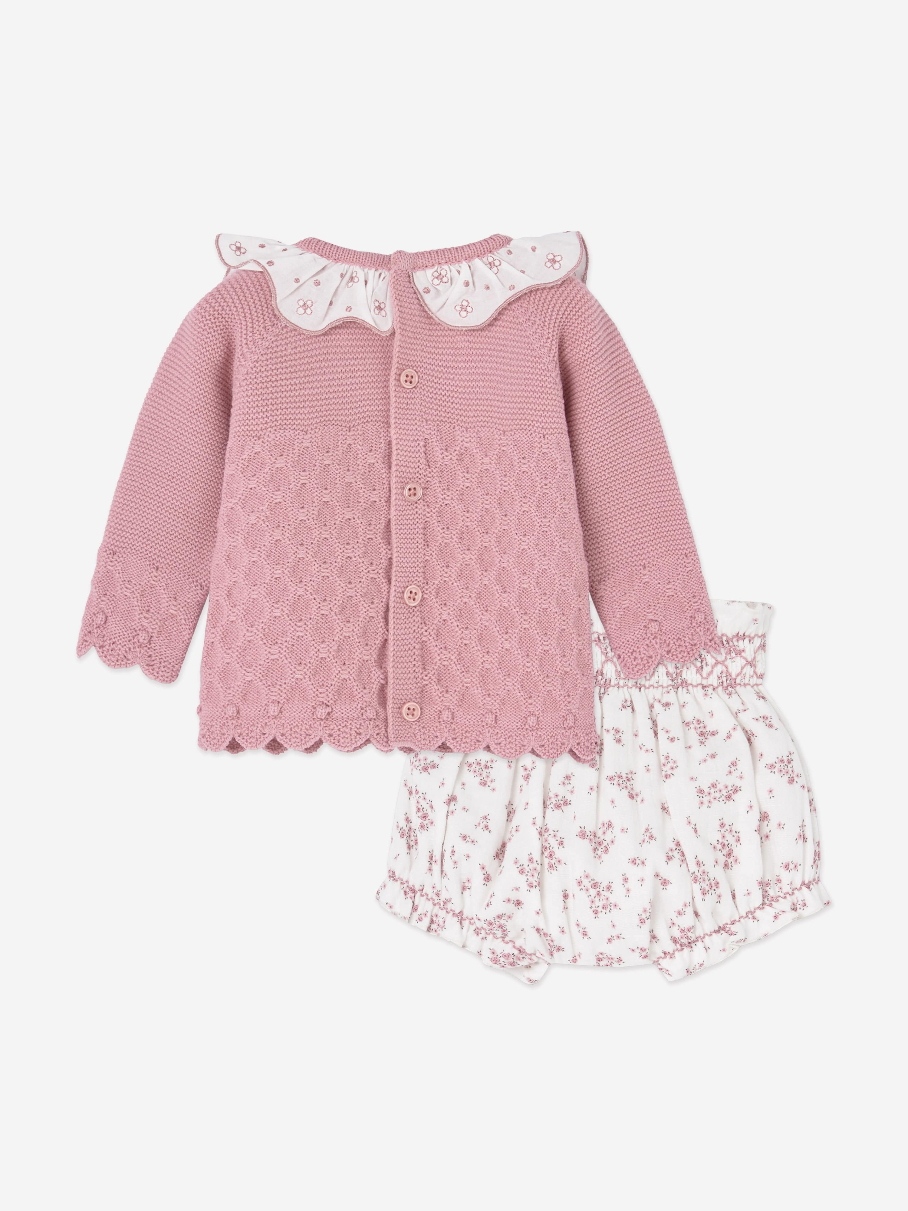 Baby Girls Short Set in Pink