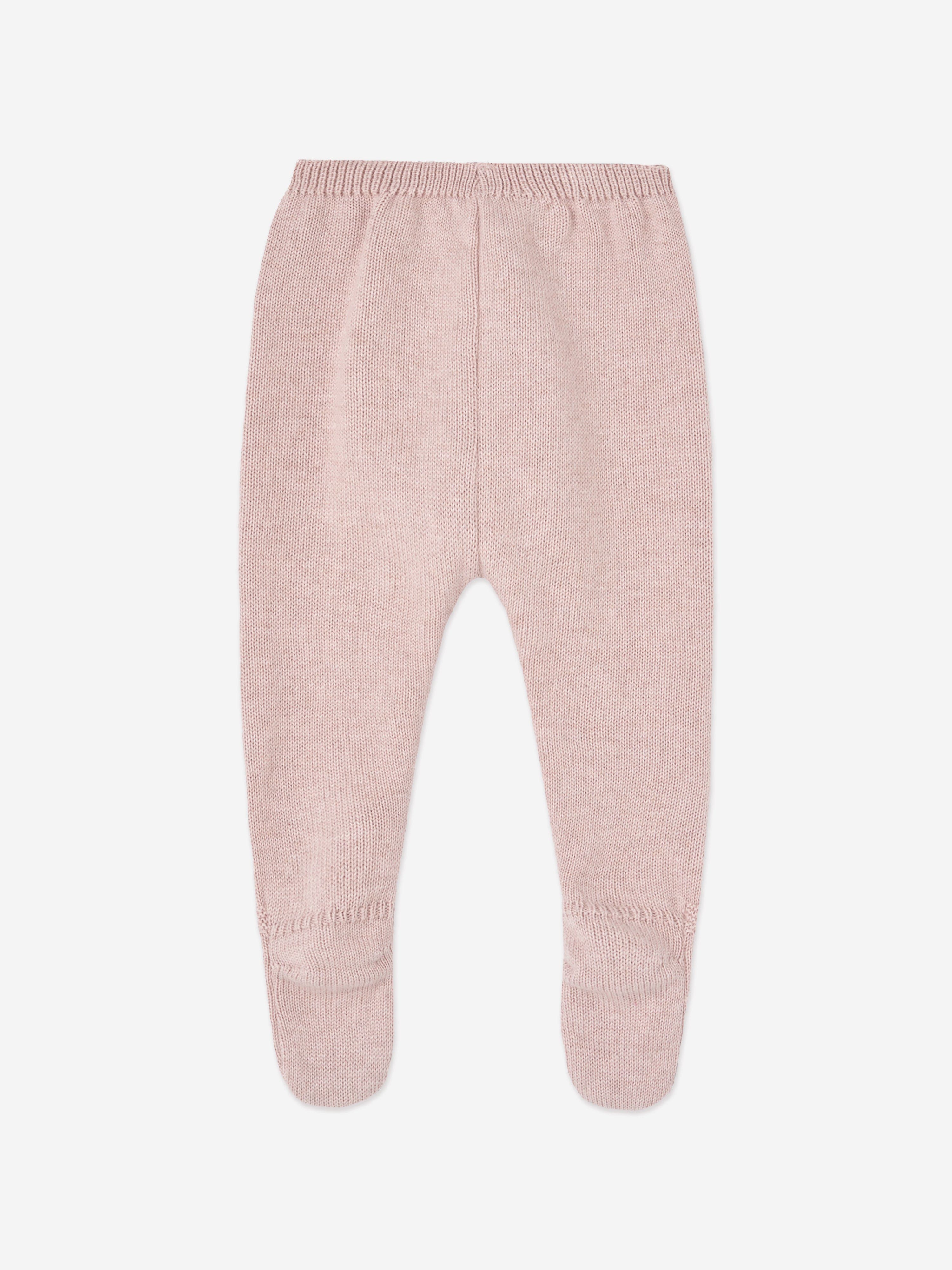 Baby Girls Knitted 2 Piece Set in Pink