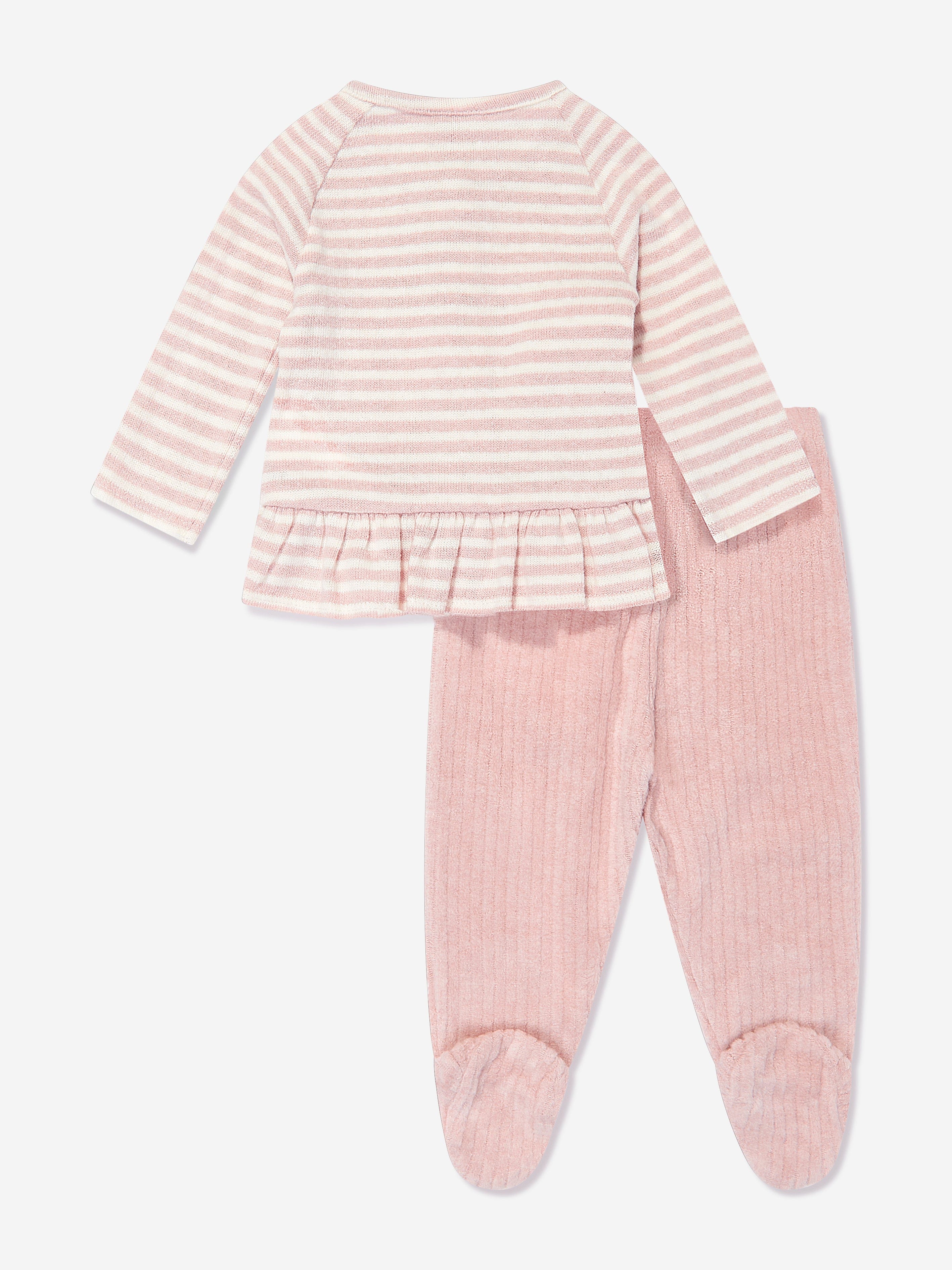 Baby Girls 2 Piece Outfit Set in Pink