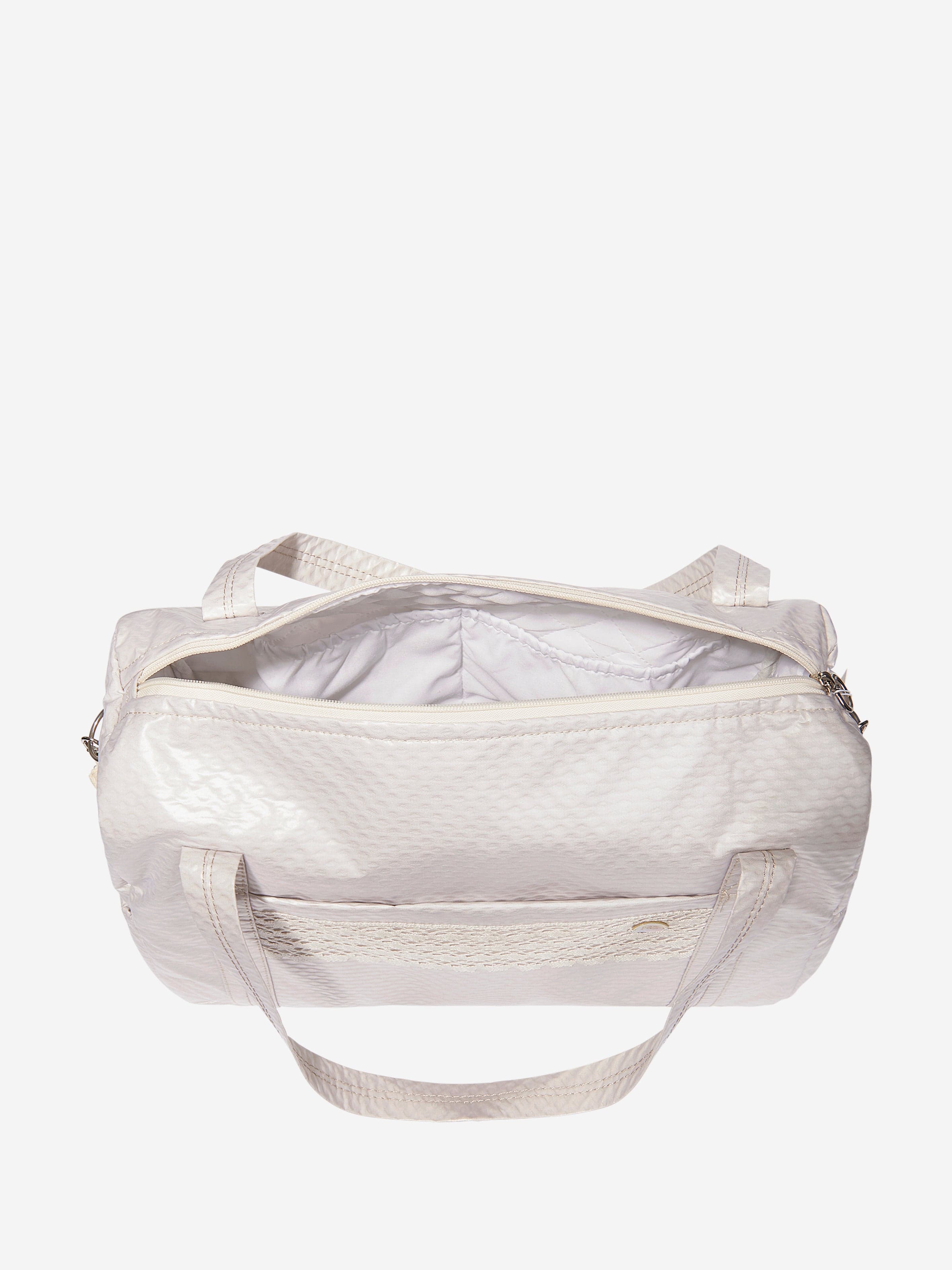 Baby Lace Trim Changing Bag in Beige (40 cm)