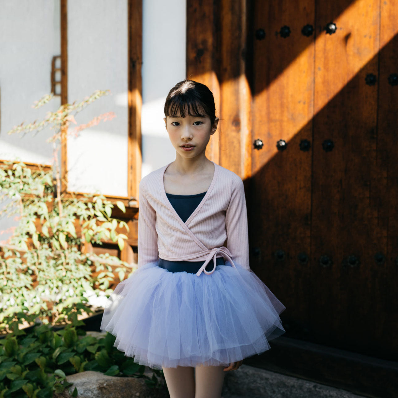 Girls Pink Ballet Cardigan