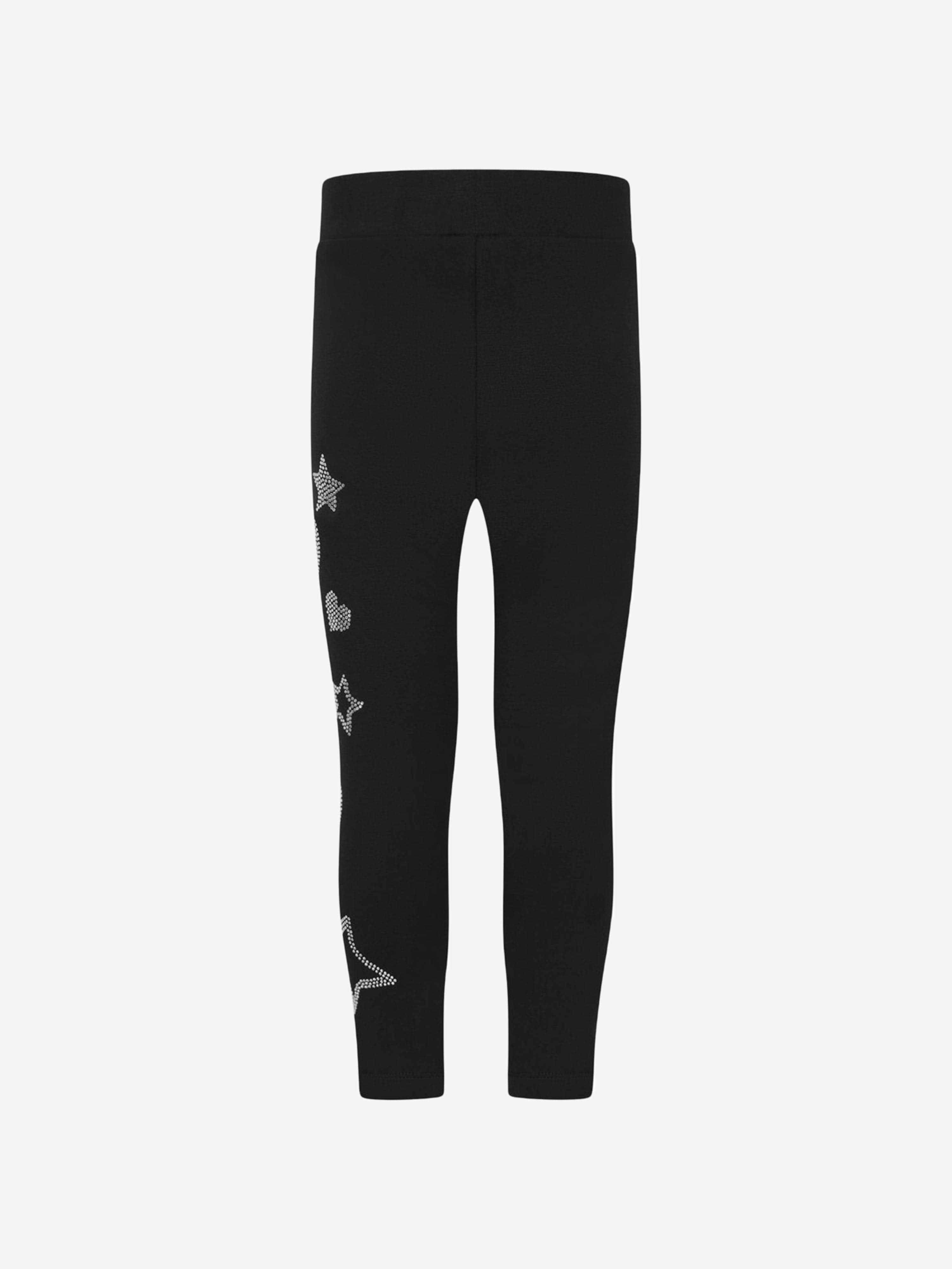 Philipp Plein Girls Heart & Star Leggings