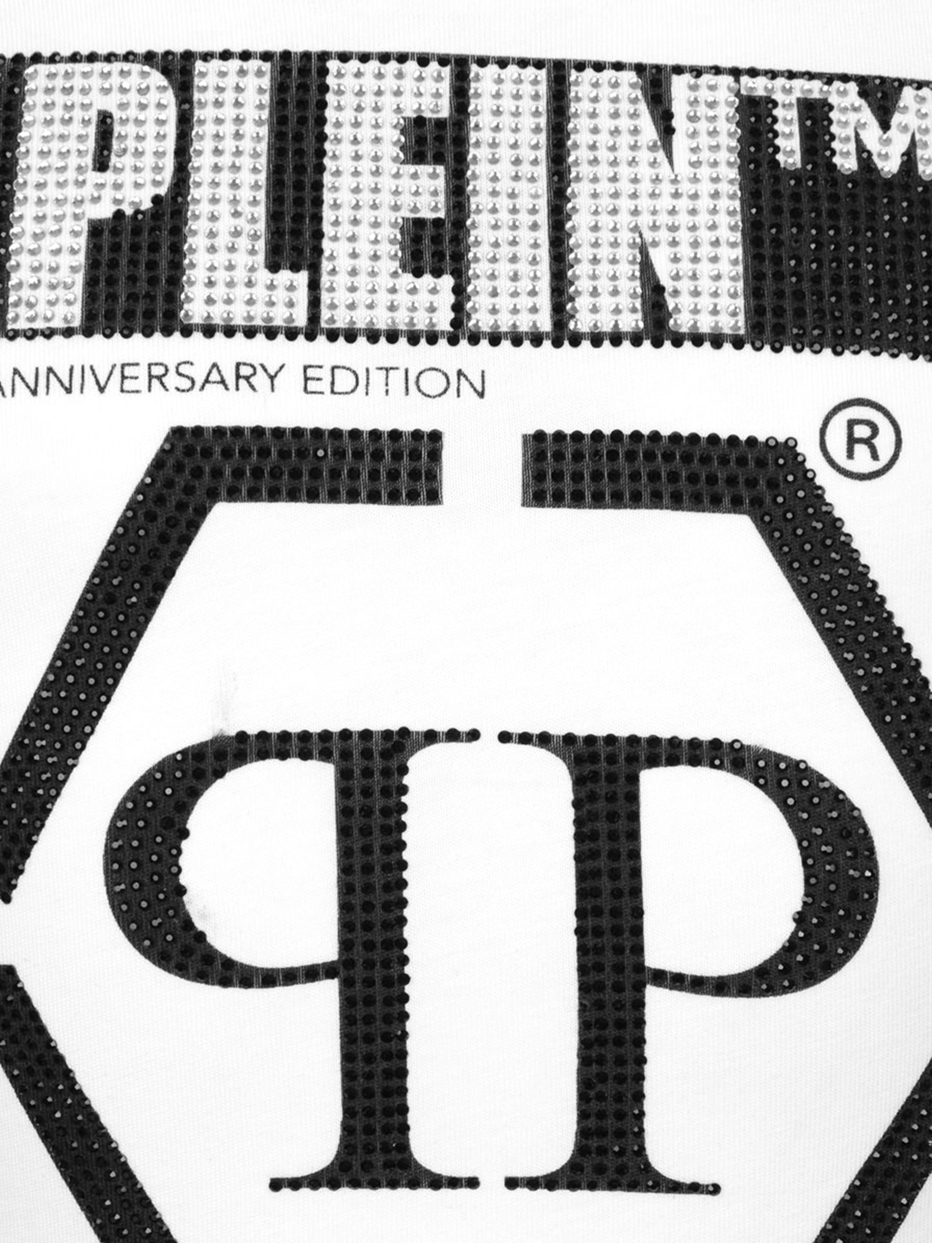Philipp Plein Girls 20th Anniversary Edition Logo Top