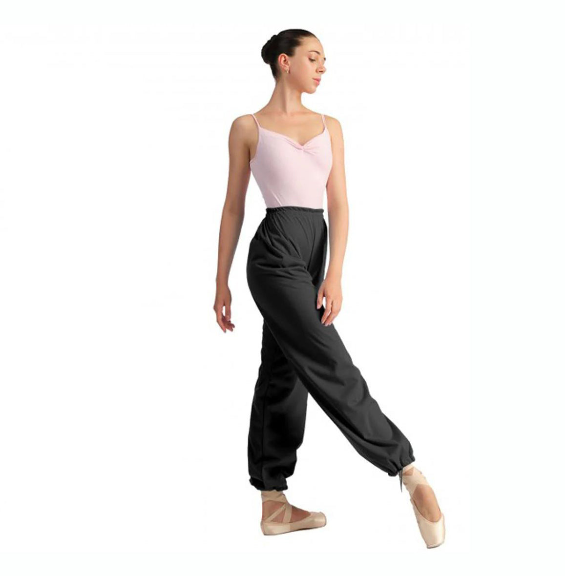 Women Black Ballet Warm-Up Trousers
