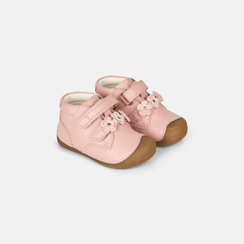 Baby Girls Pink "Petit Flower" Shoes