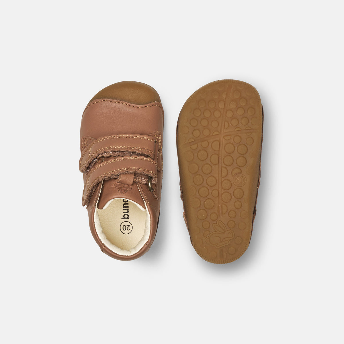 Baby Boys & Girls Brown "Petit Scallop" Shoes