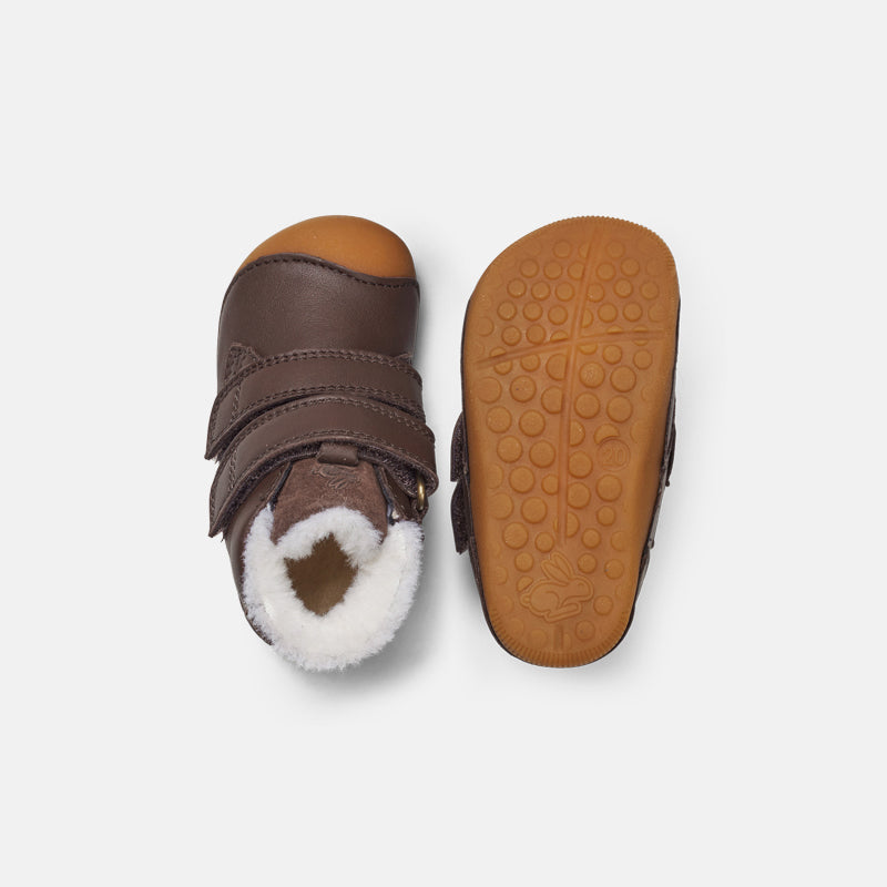 Baby Boys & Girls Dark Brown "Petit Winter" Shoes