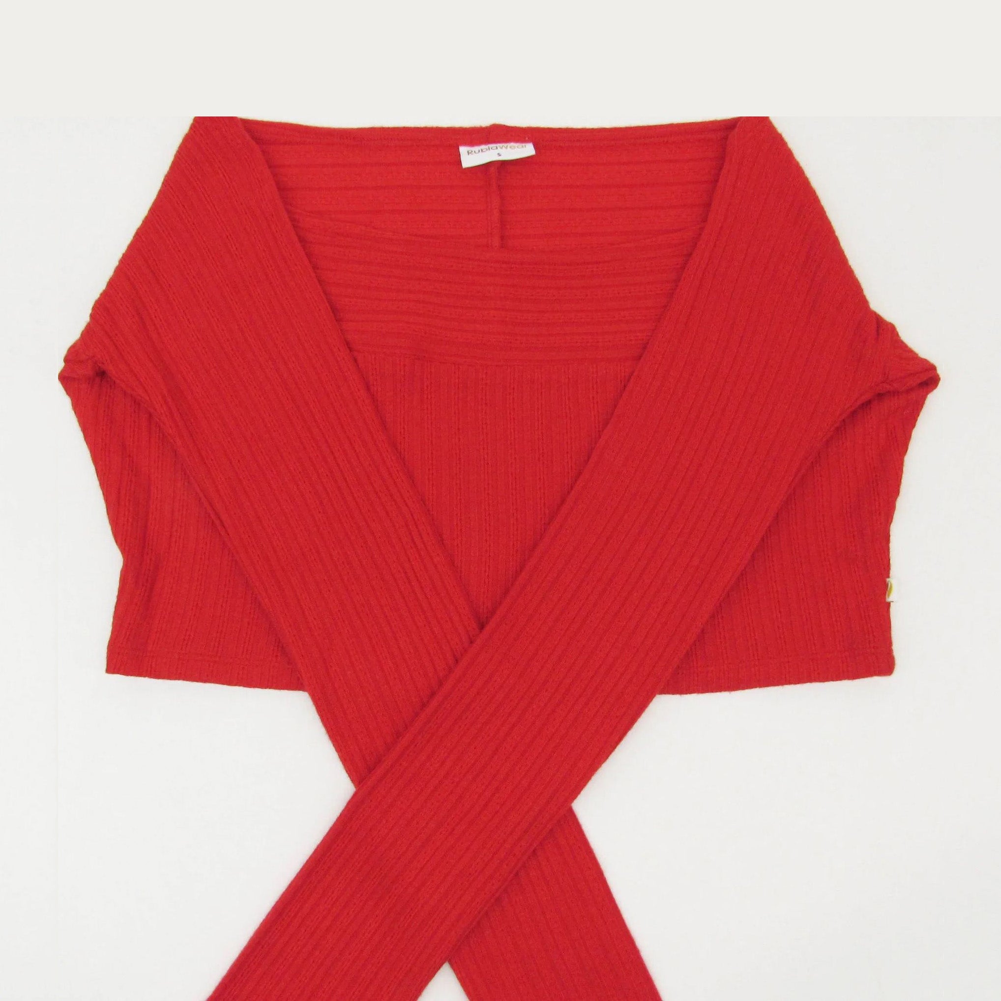 Girls Red Ballet Top(Poppy - Kids Vika Top)