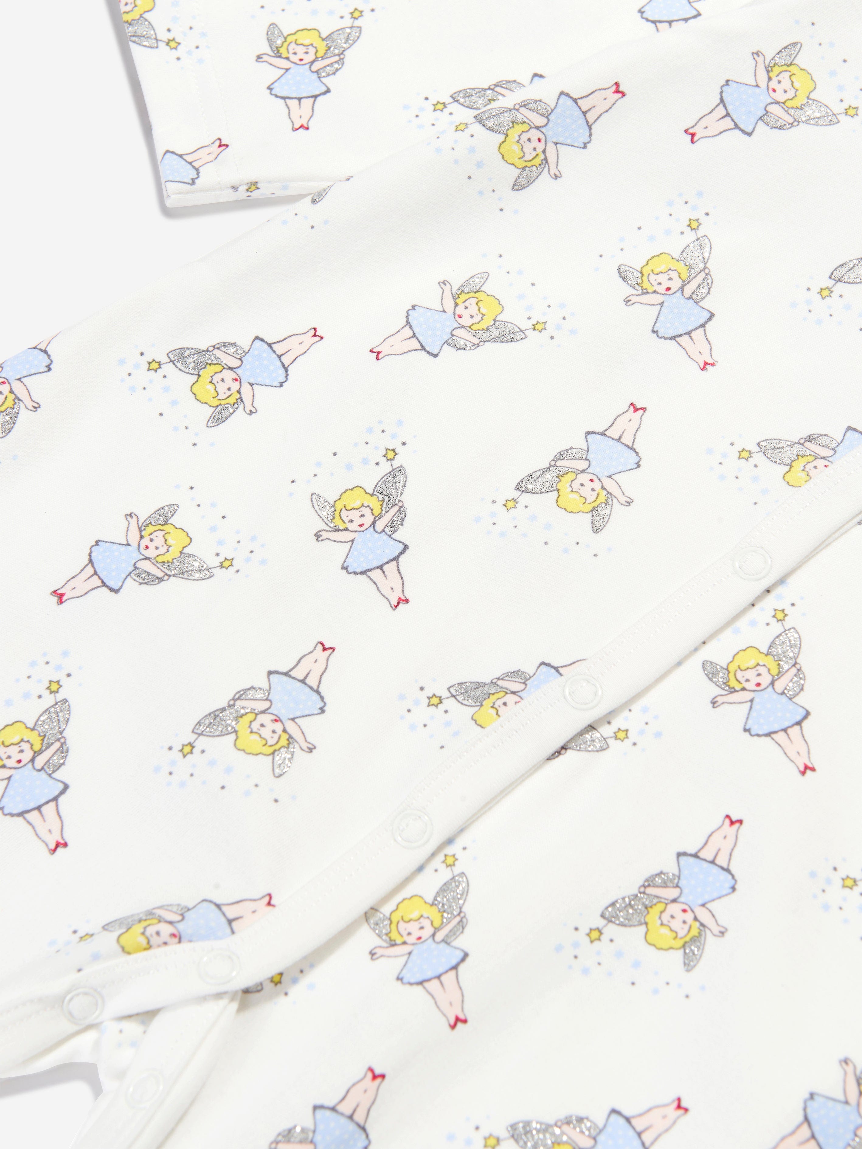 Rachel Riley Baby Girls Fairy Babygrow in White