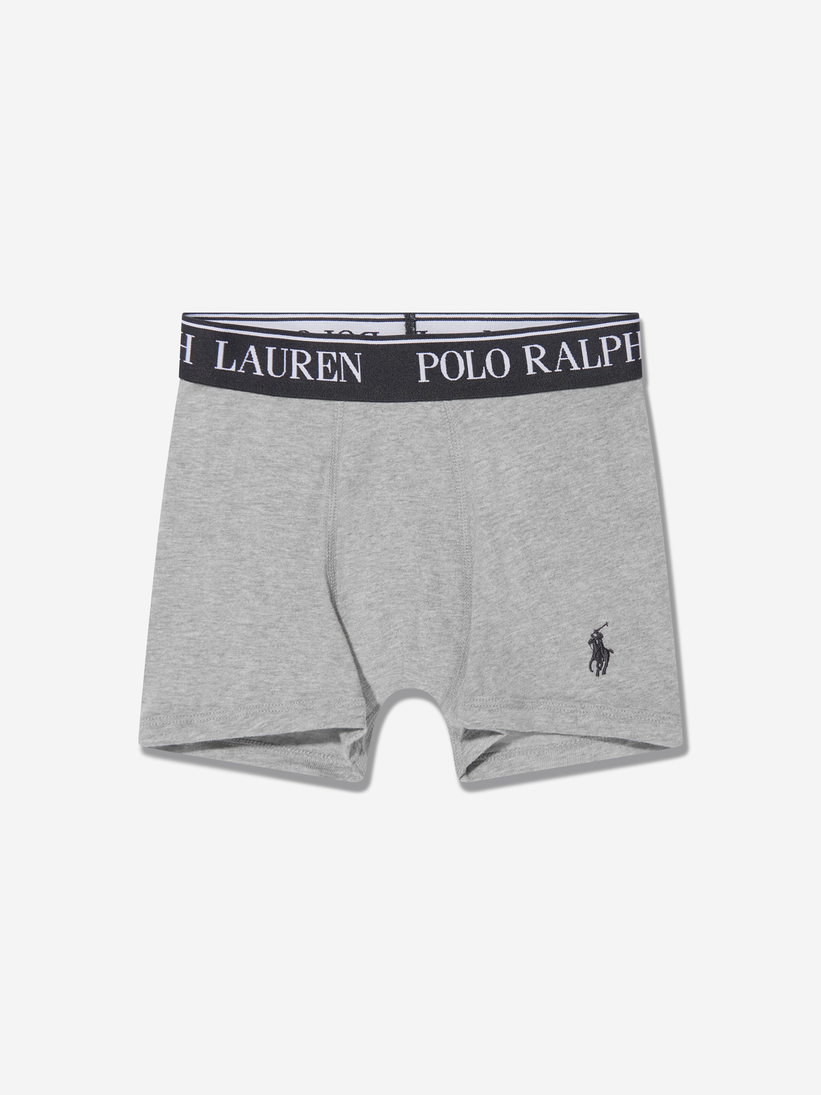 Ralph Lauren Boys 3 Pack Boxer Shorts Set in Multicolour