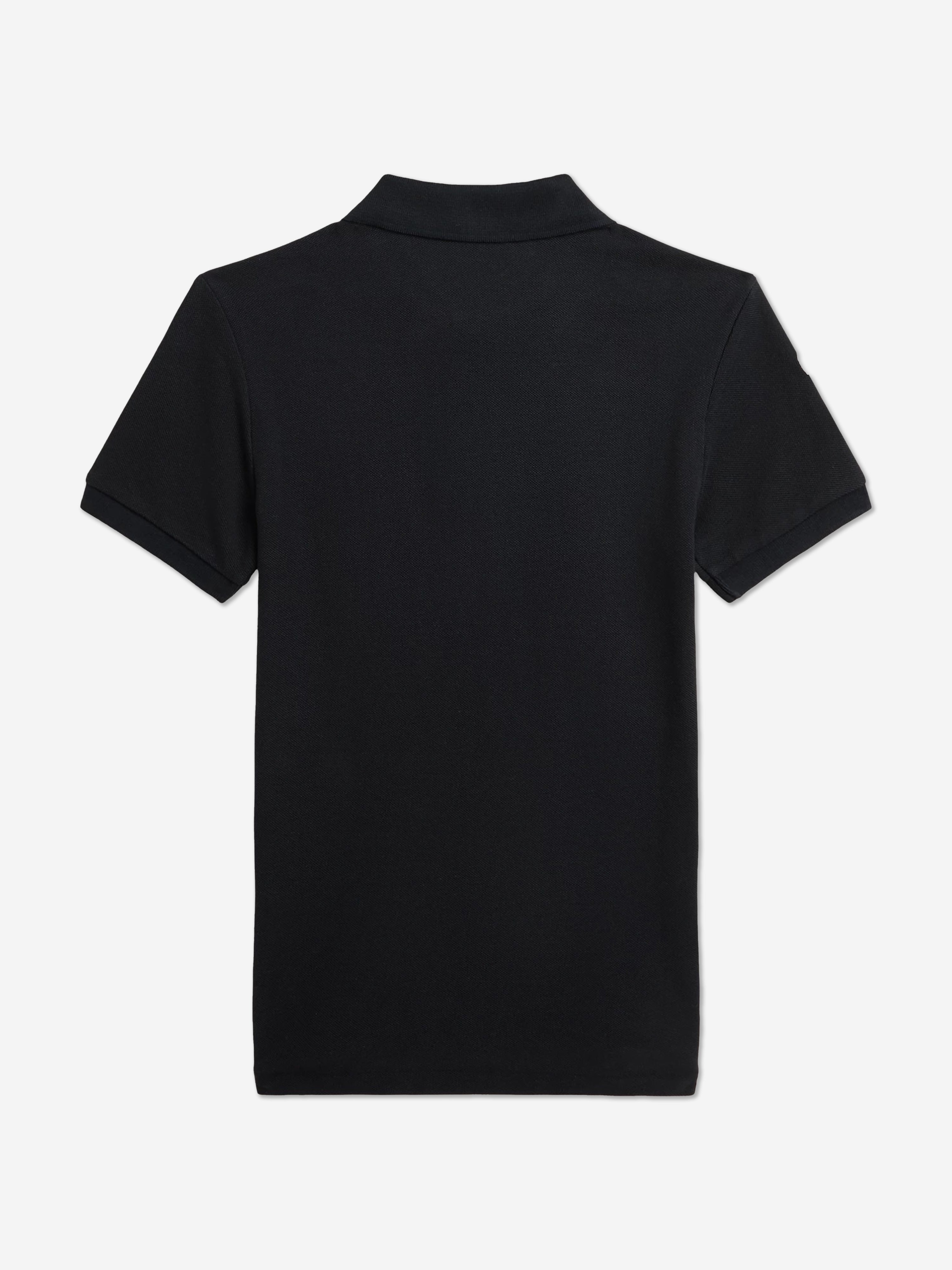 Ralph Lauren Boys Slim Fit Polo Shirt in Black