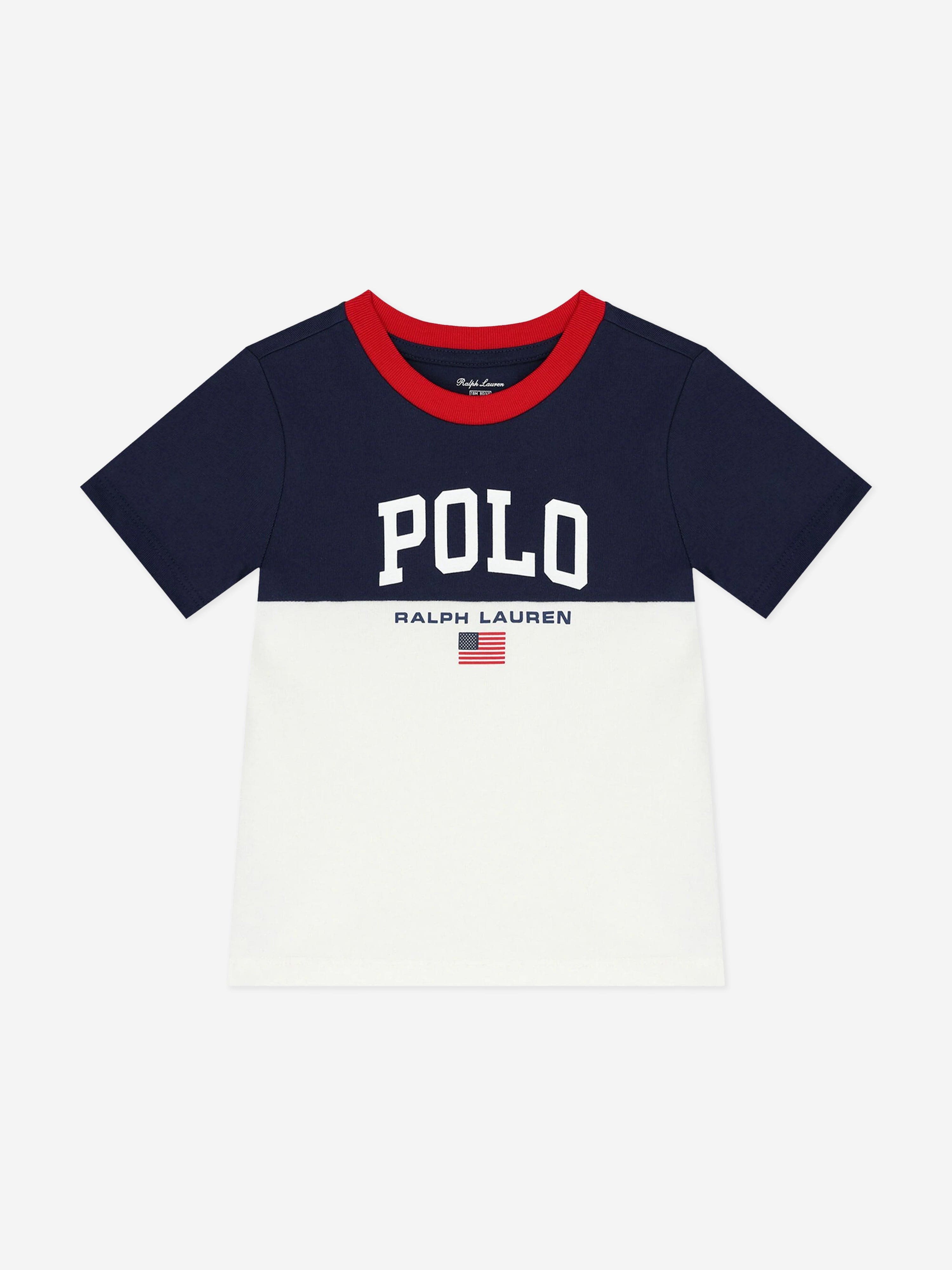 Ralph Lauren Baby Boys Polo Shorts Set in White