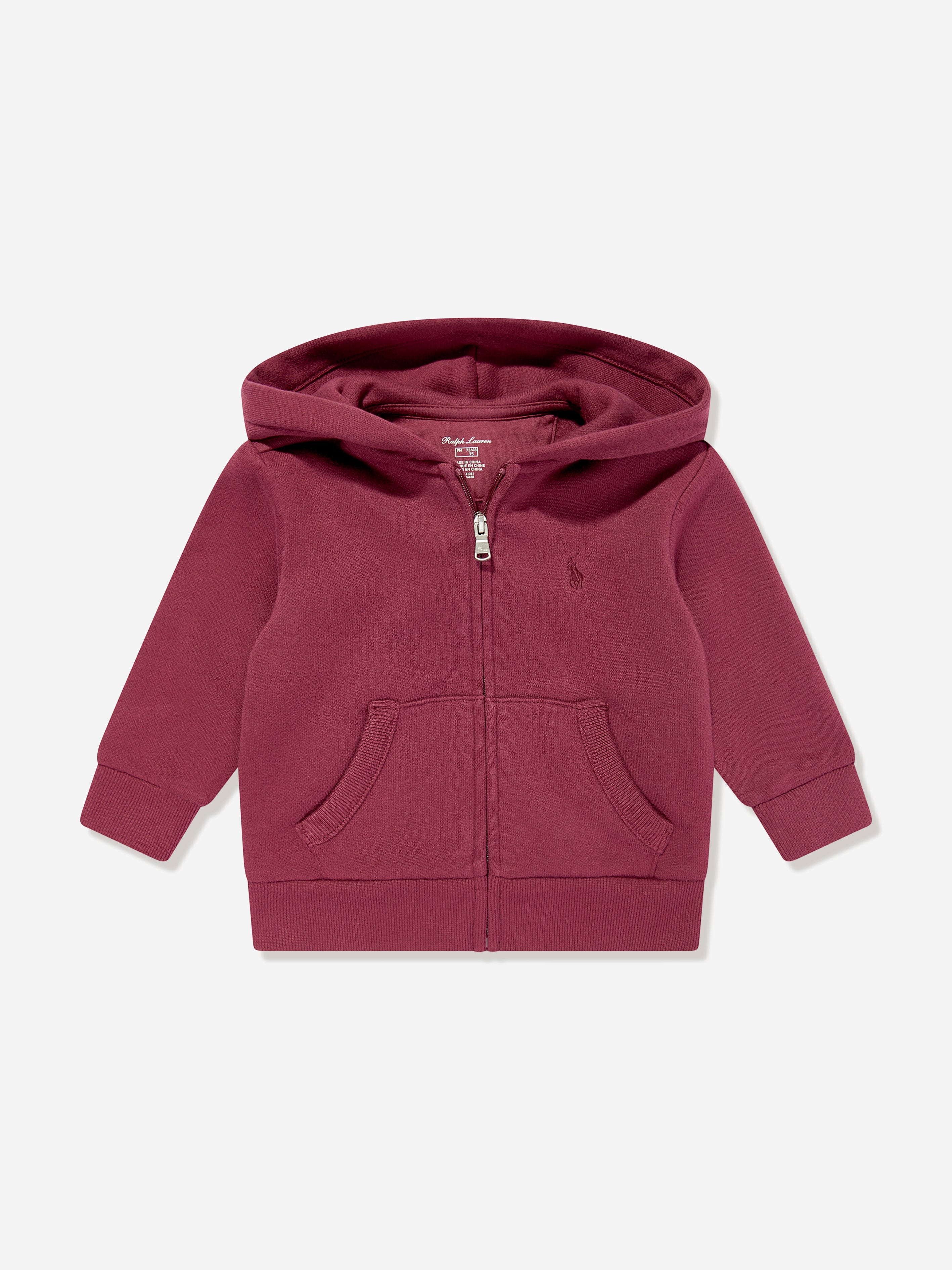 Ralph Lauren Baby Boys Logo Tracksuit in Red