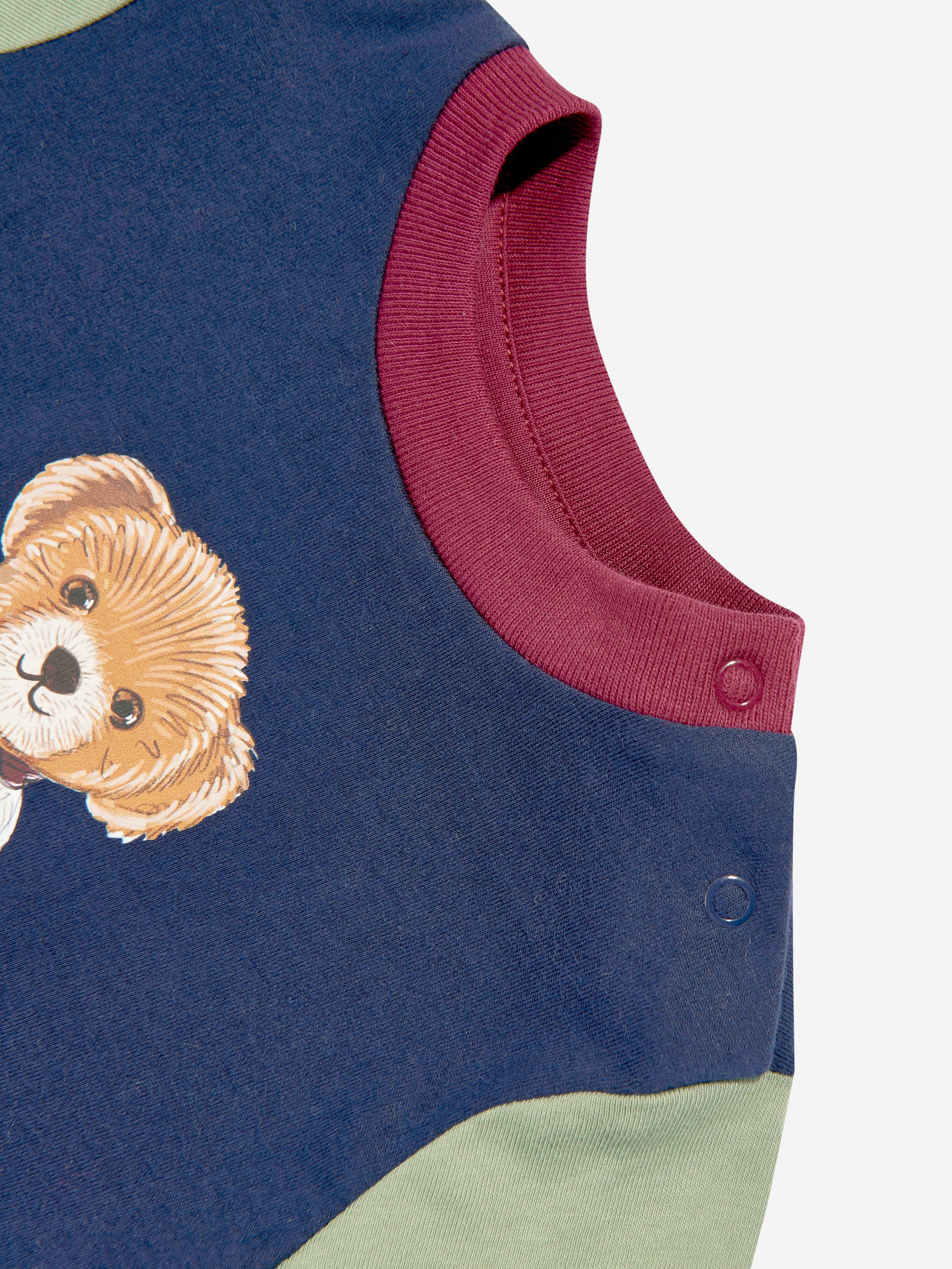 Ralph Lauren Baby Boys Bear T-Shirt in Multicolour