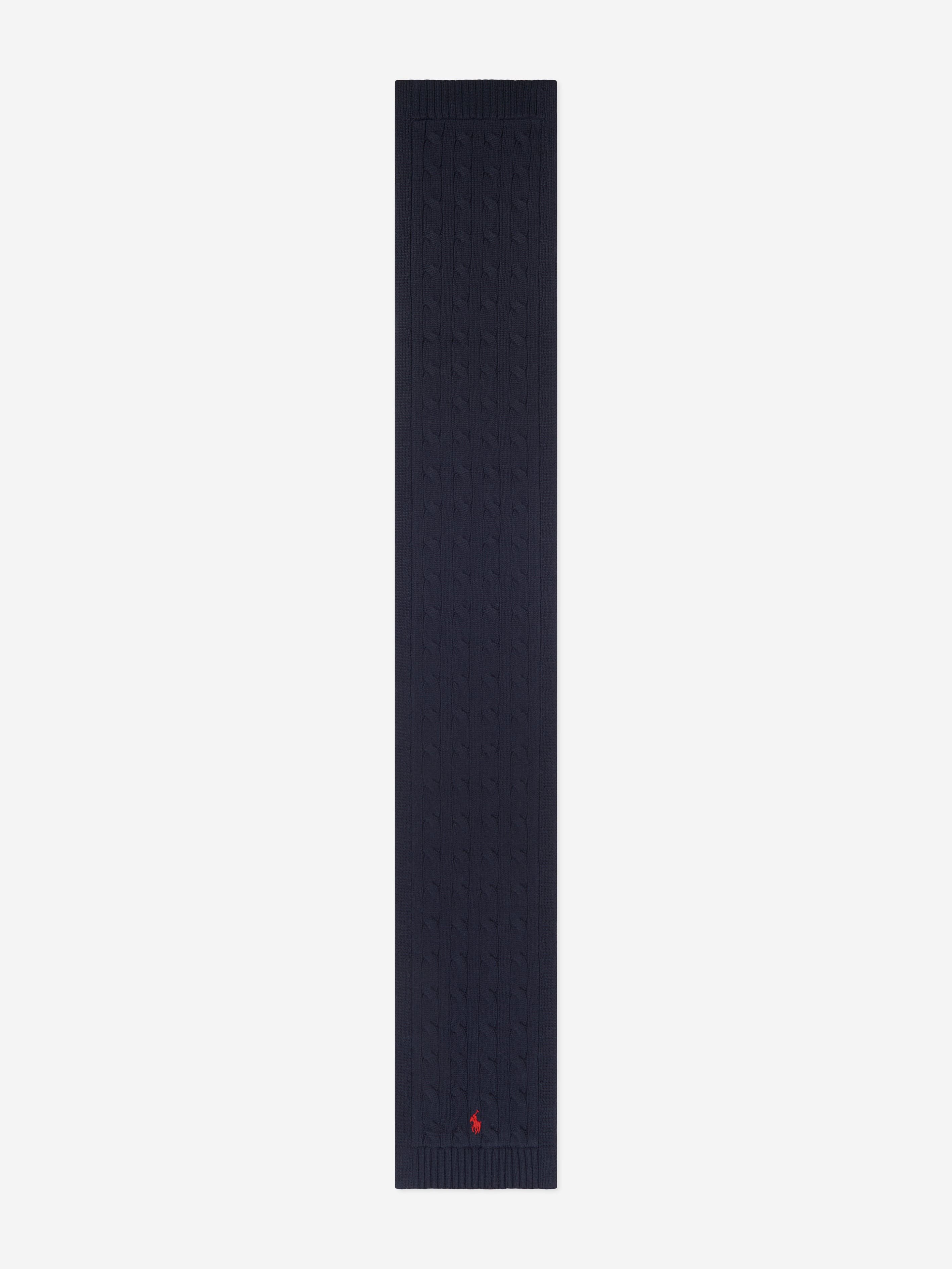 Ralph Lauren Boys Logo Scarf in Navy