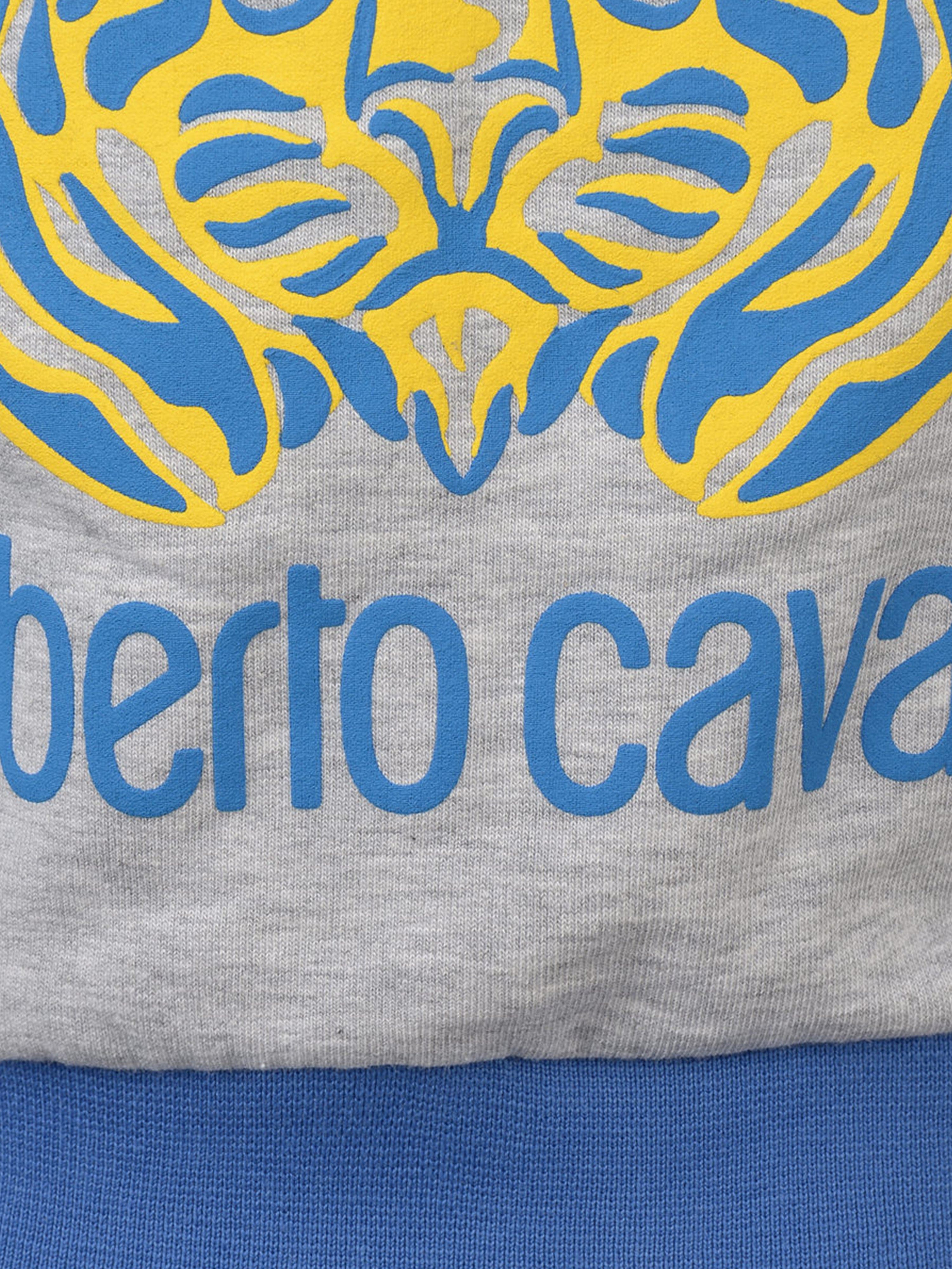 Roberto Cavalli Baby Boys Tiger Zip Up Top
