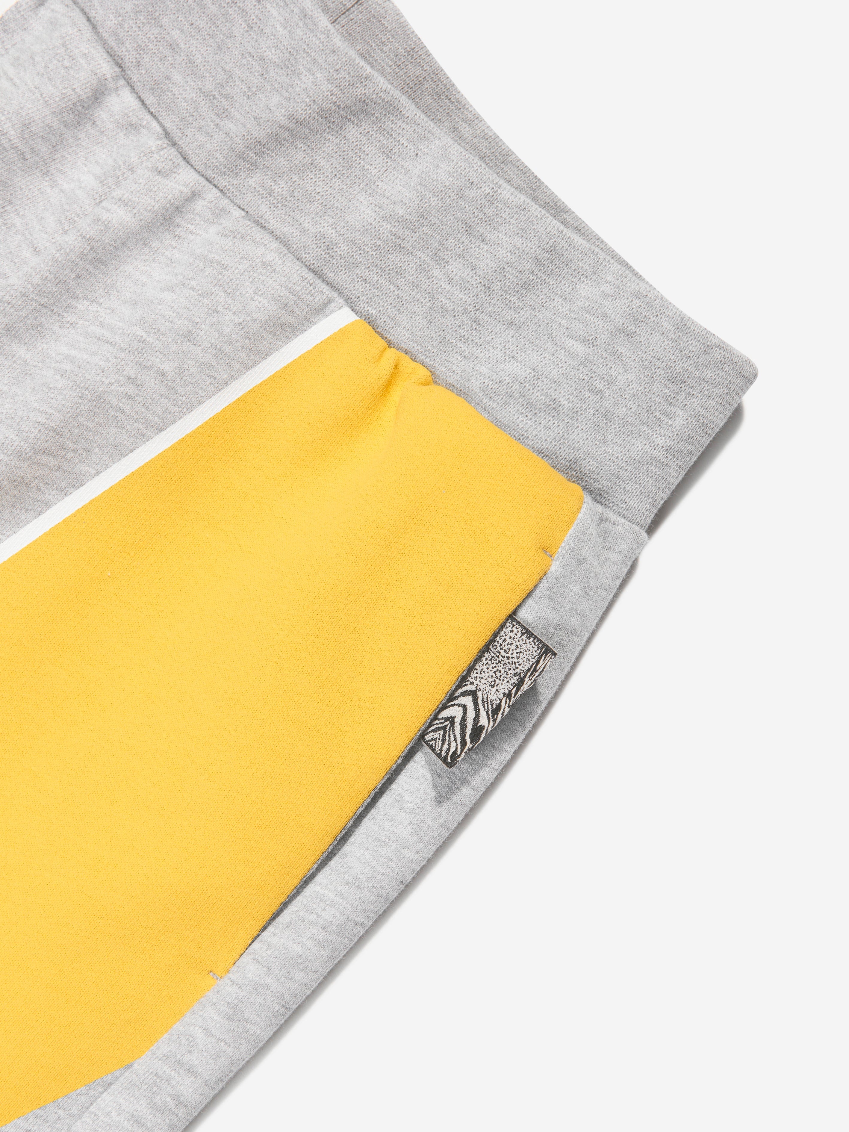 Roberto Cavalli Boys Logo Shorts in Grey
