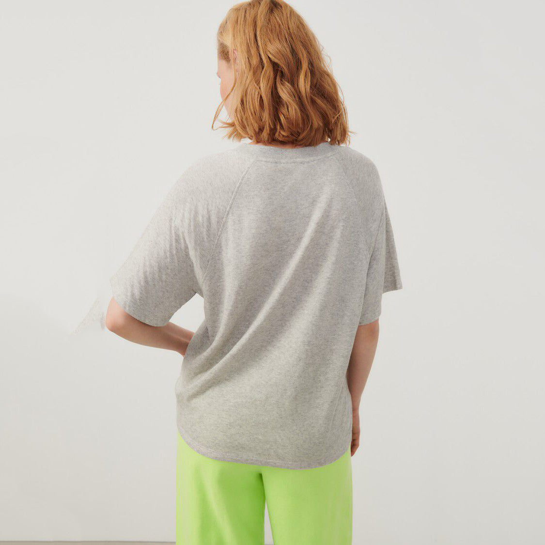 Women Grey Cotton T-Shirt