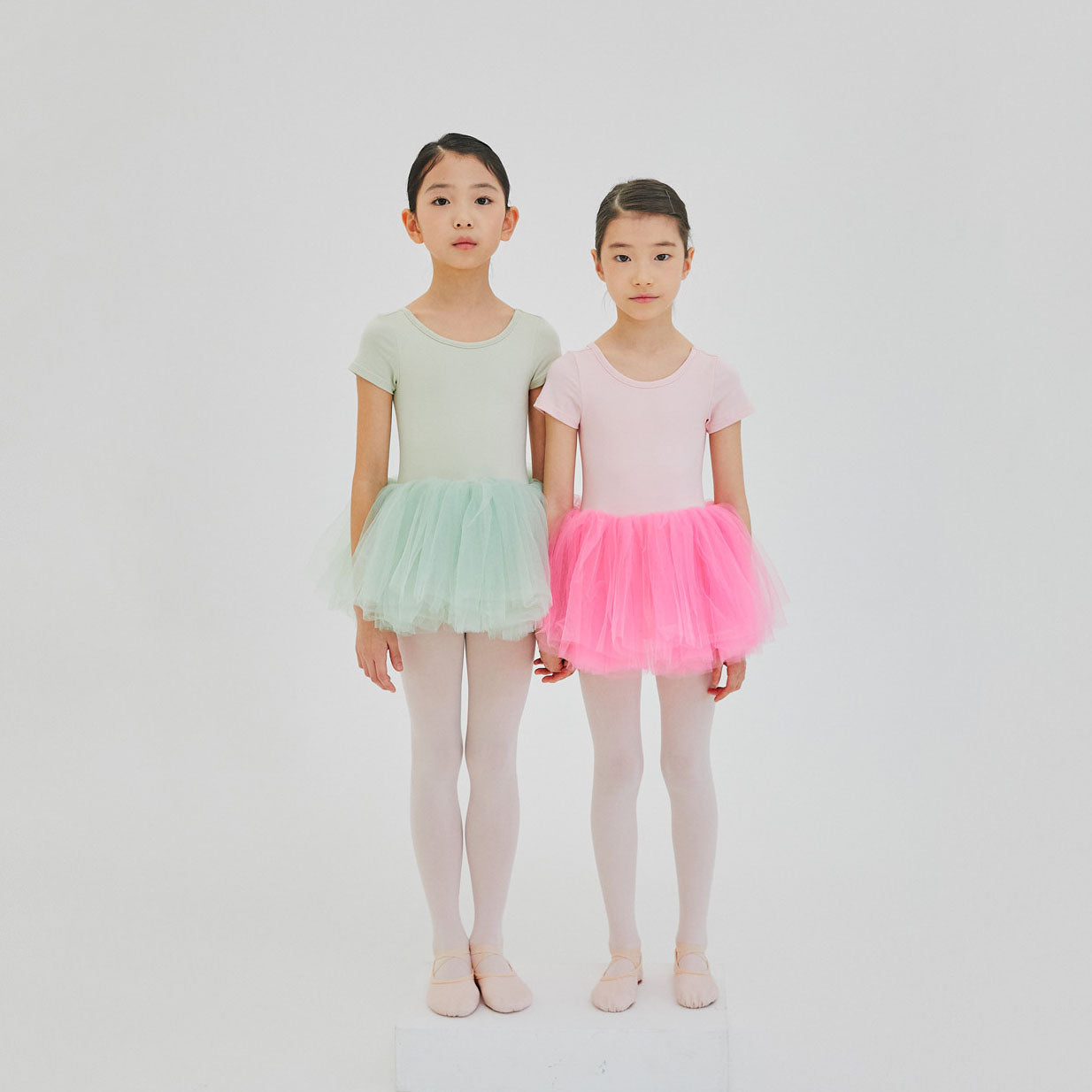 Girls Mint Ballet Onesies
