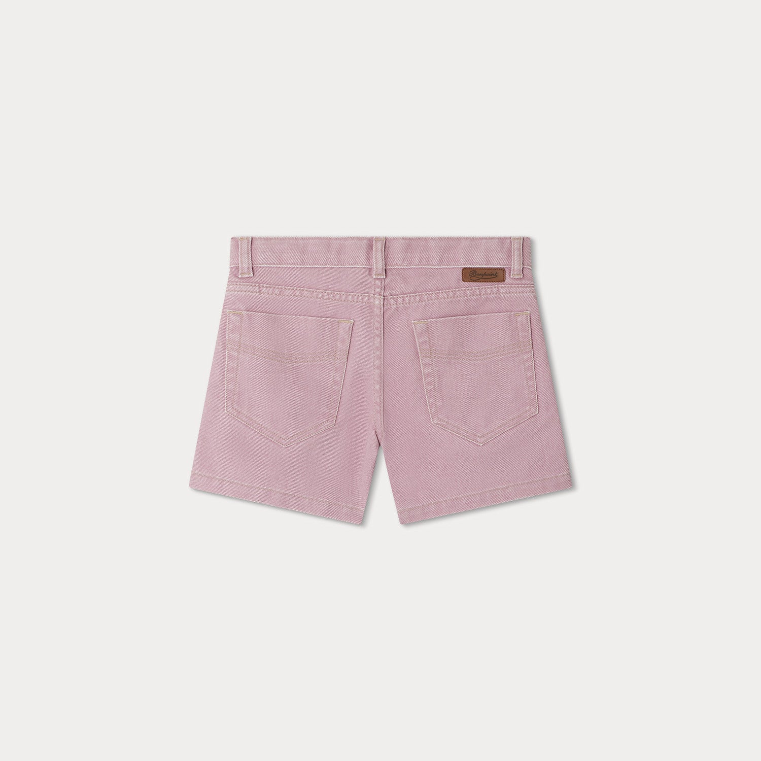 Girls Lilac Cotton Shorts