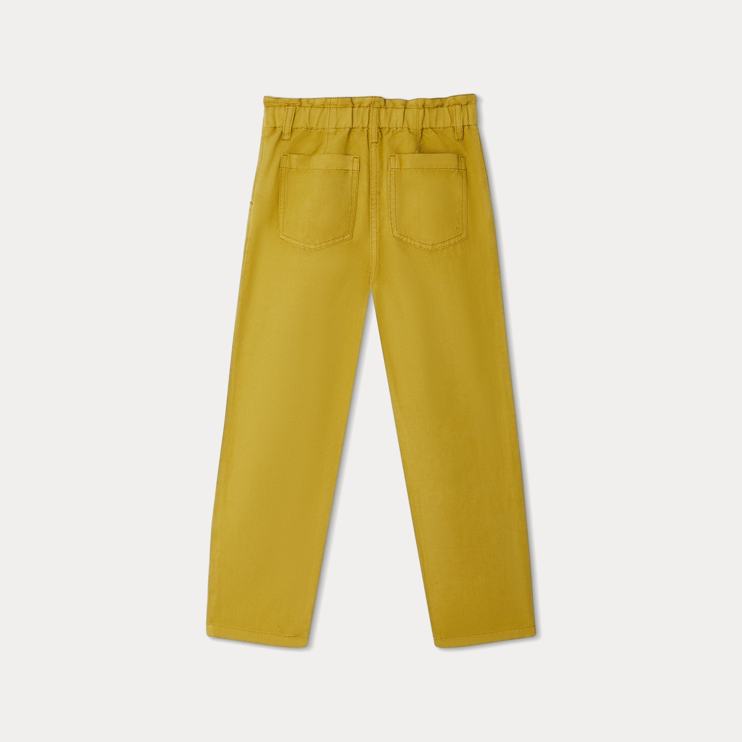 Girls Yellow Trousers