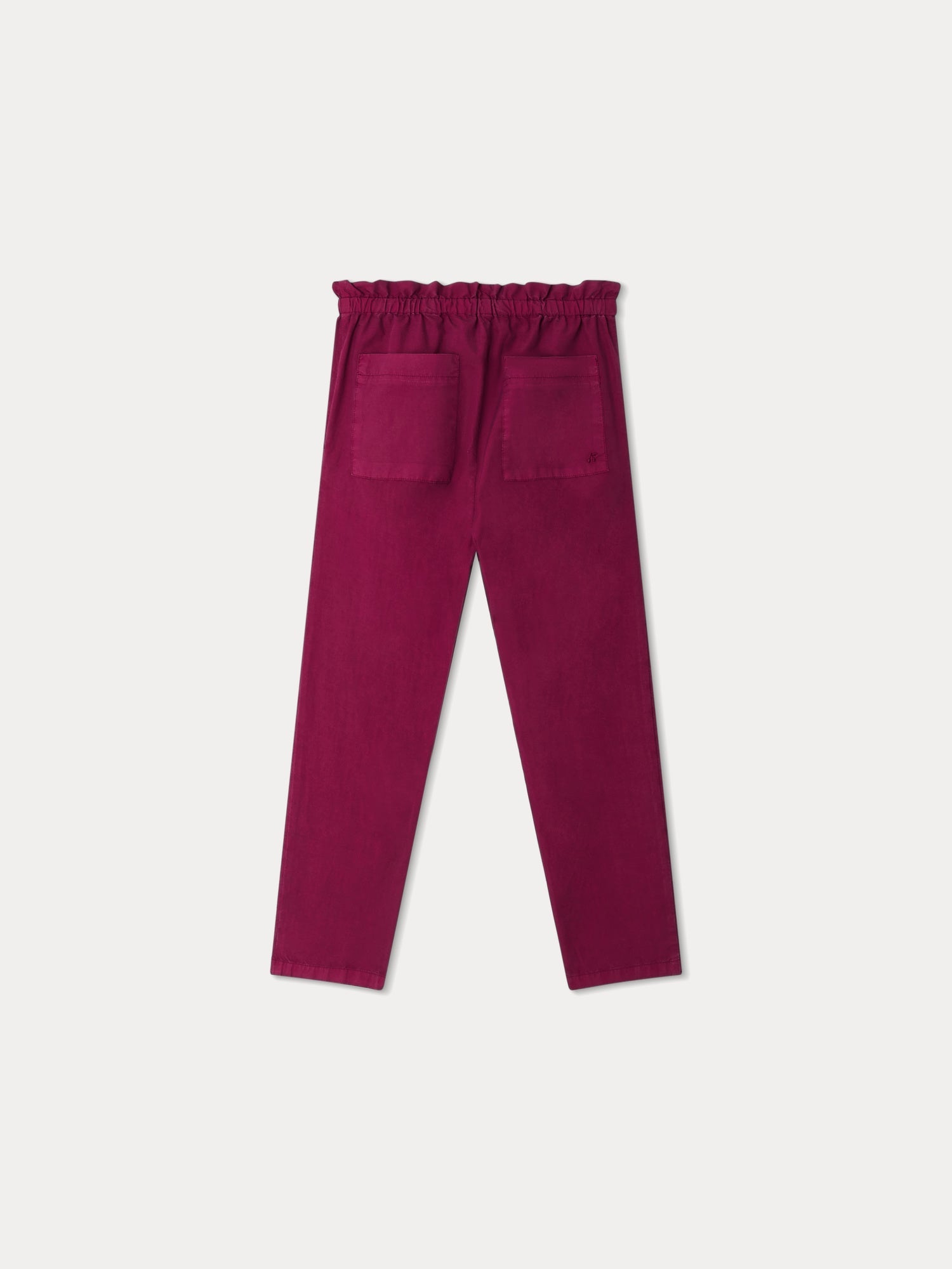 Boys & Girls Purple Cotton Trousers