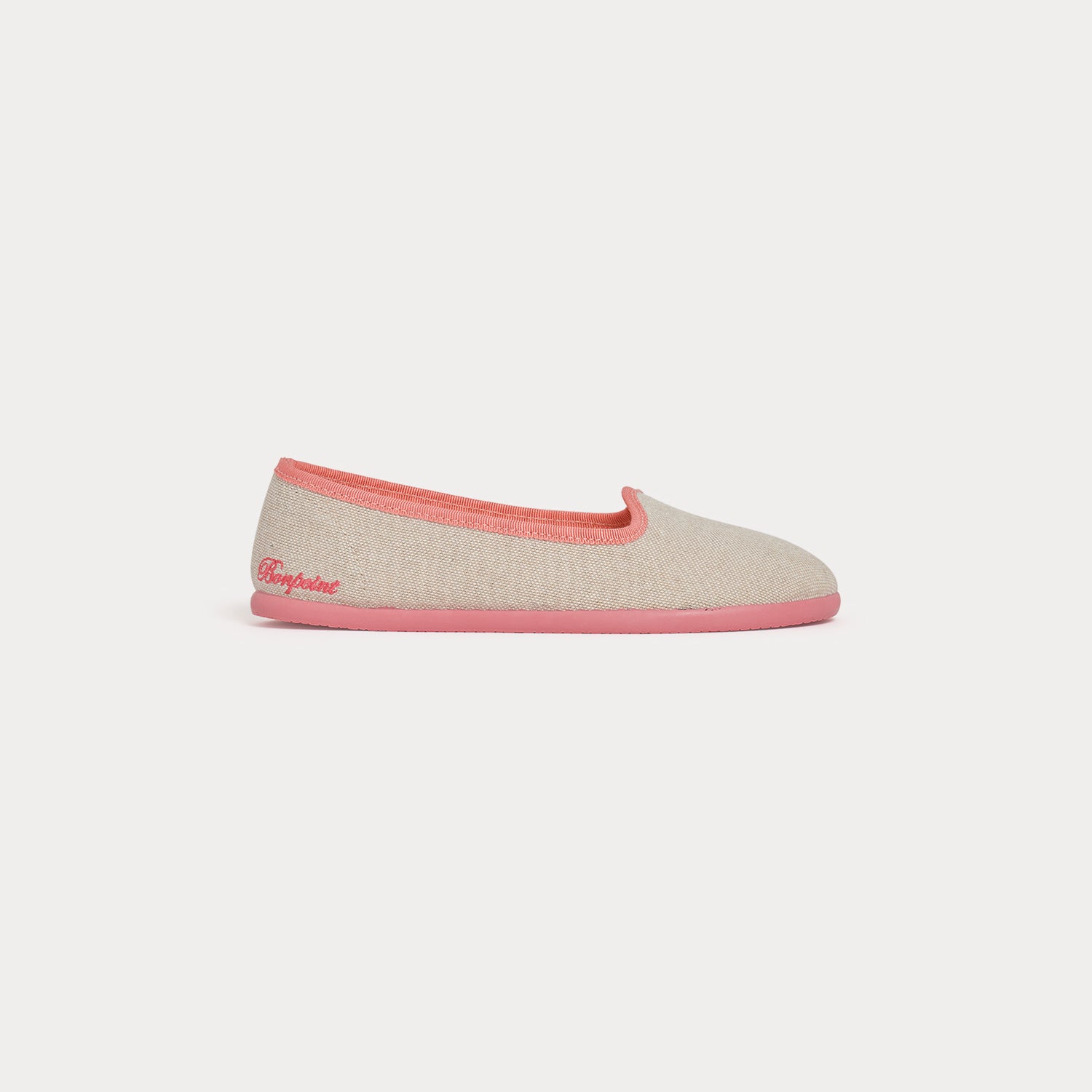 Girls Pink Flat Shoes