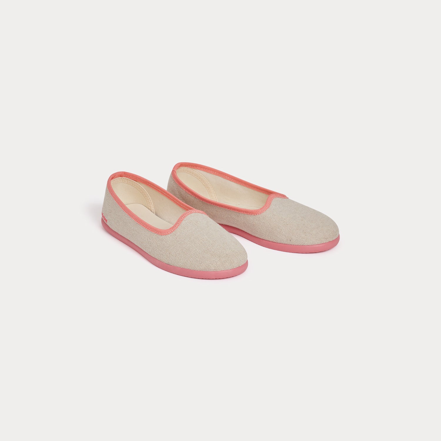 Girls Pink Flat Shoes