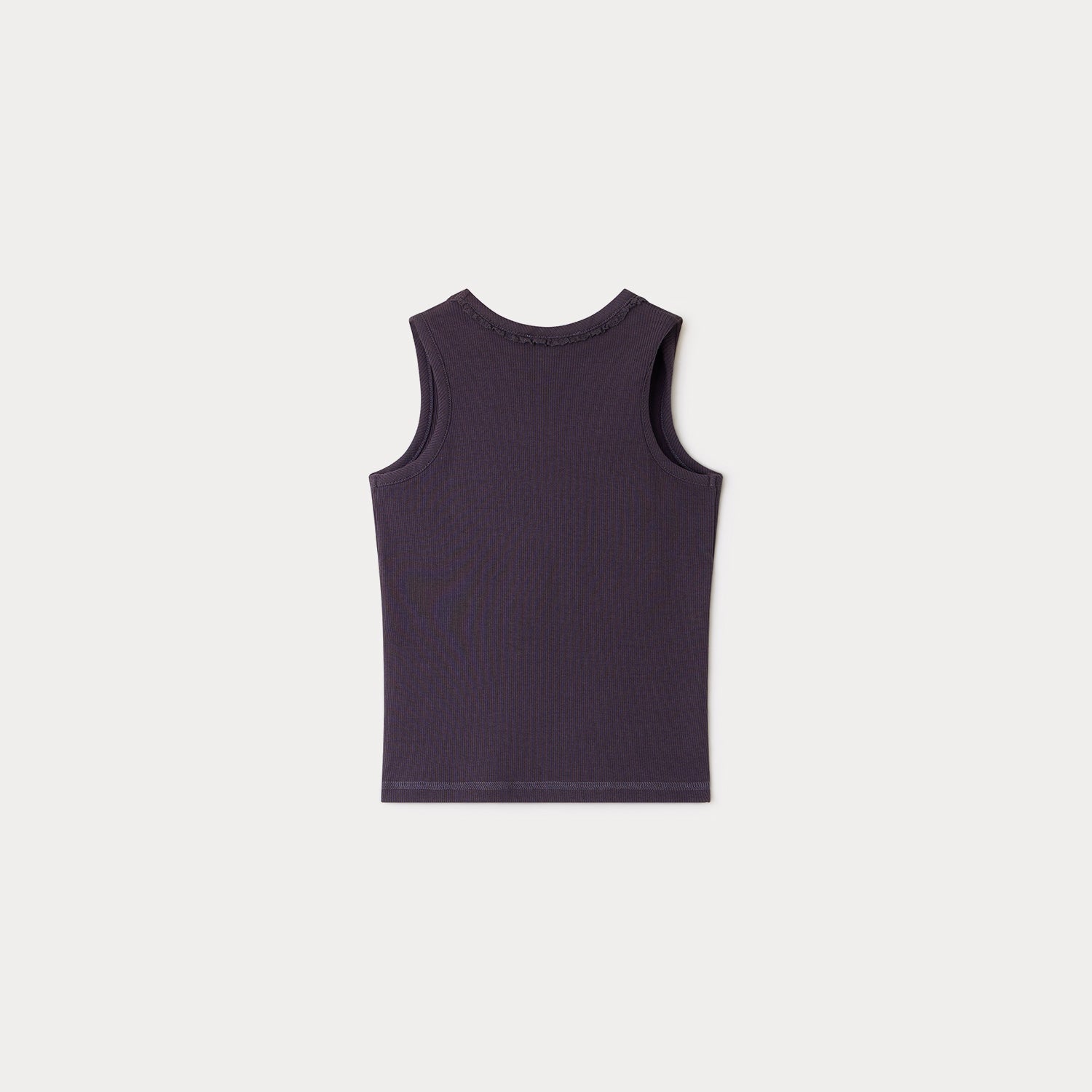 Girls Navy Cotton Vest