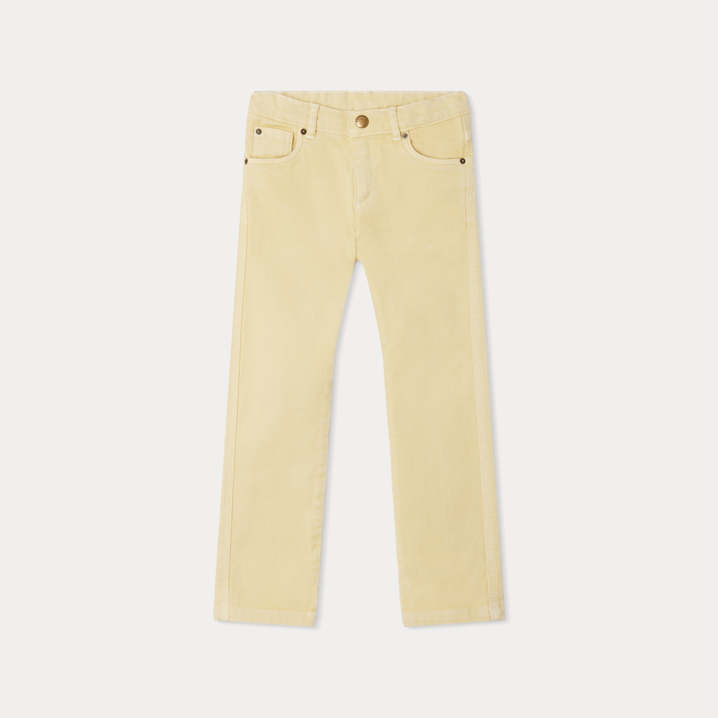 Boys & Girls Sand Cotton Trousers