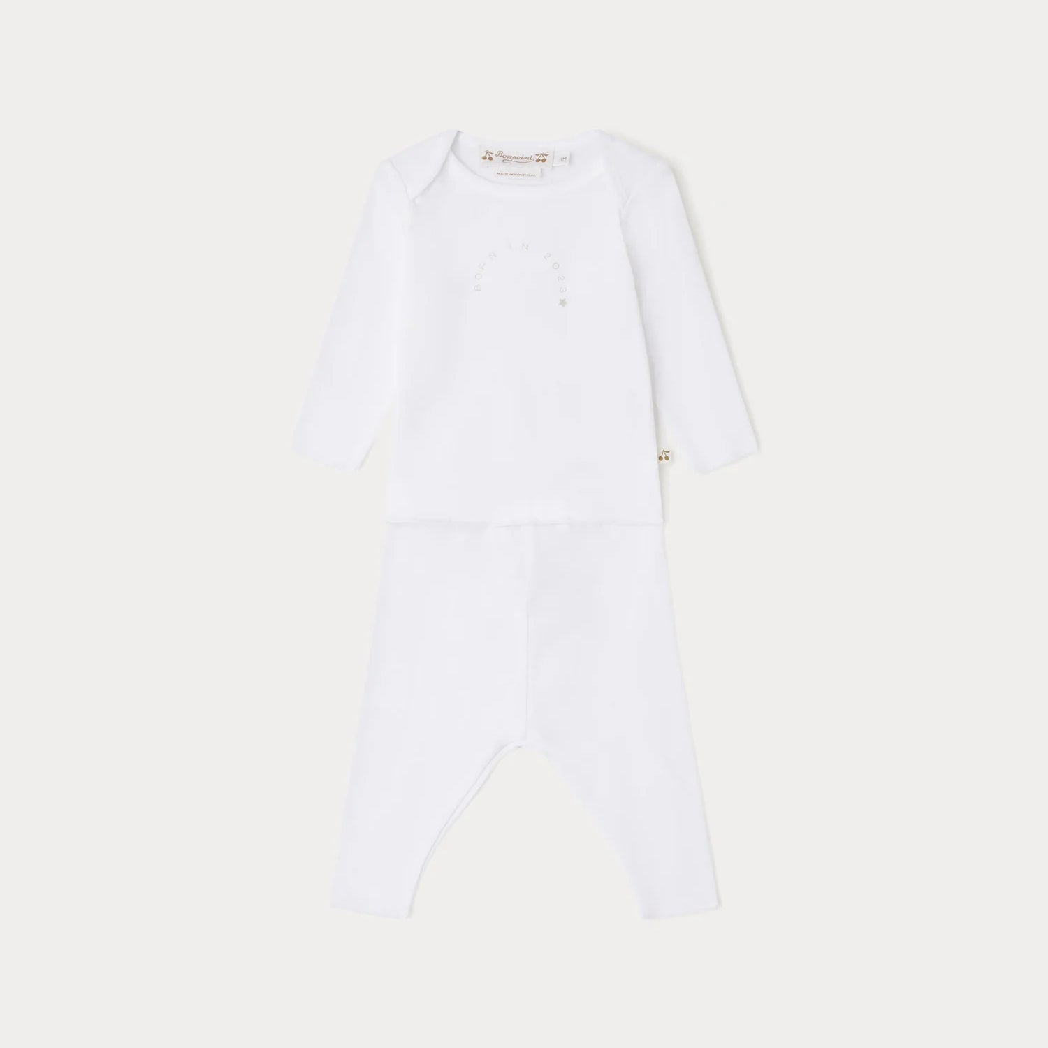 Baby Boys & Girls White Cotton Set