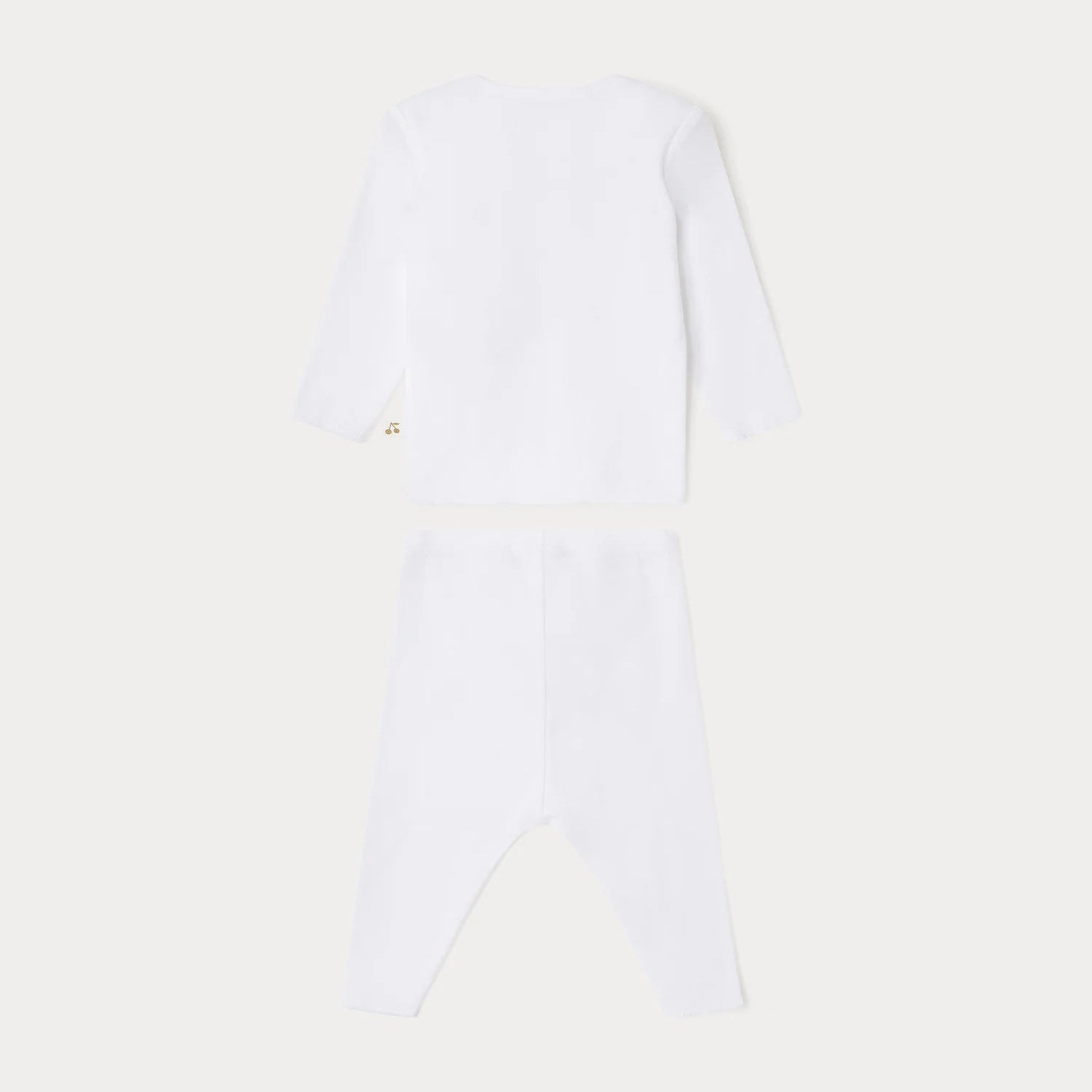 Baby Boys & Girls White Cotton Set