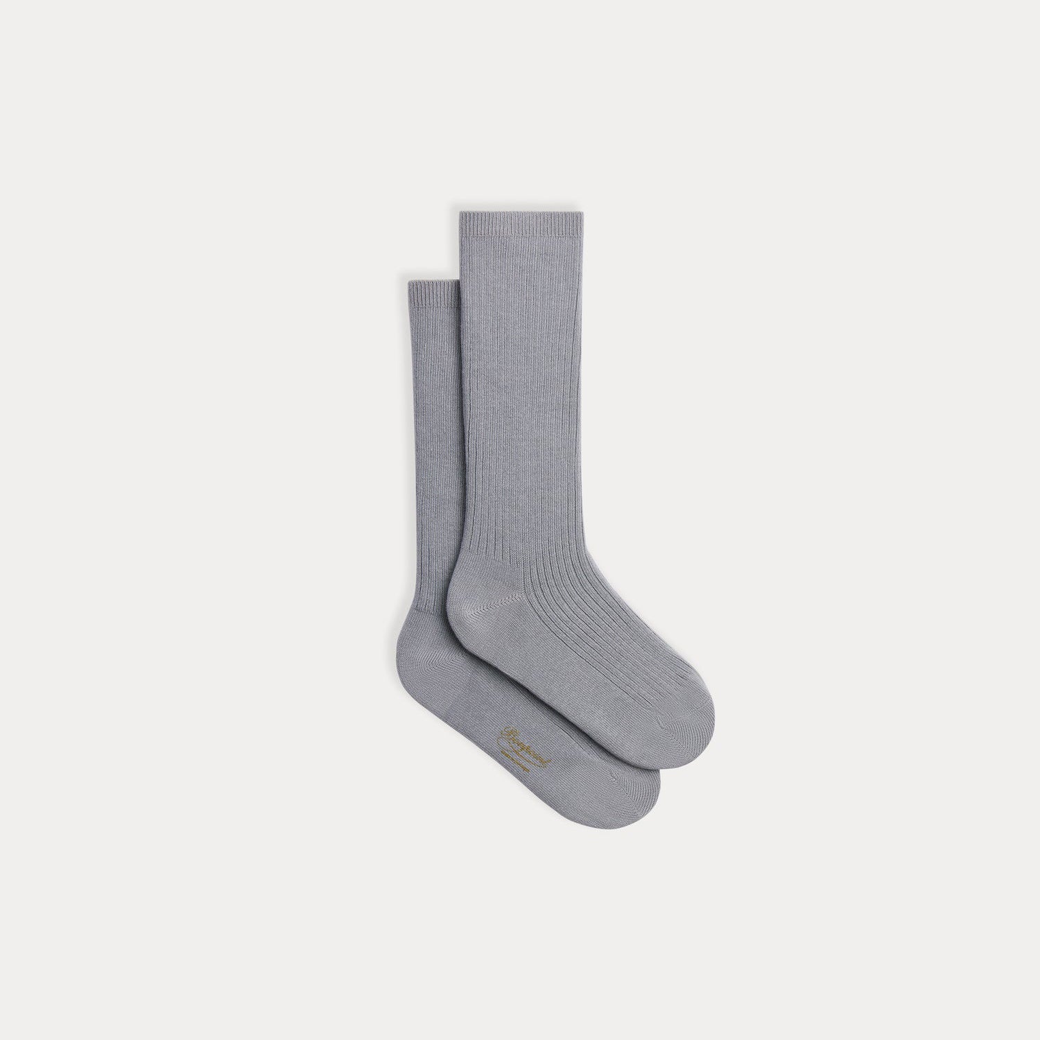Girls Grey Cotton Socks