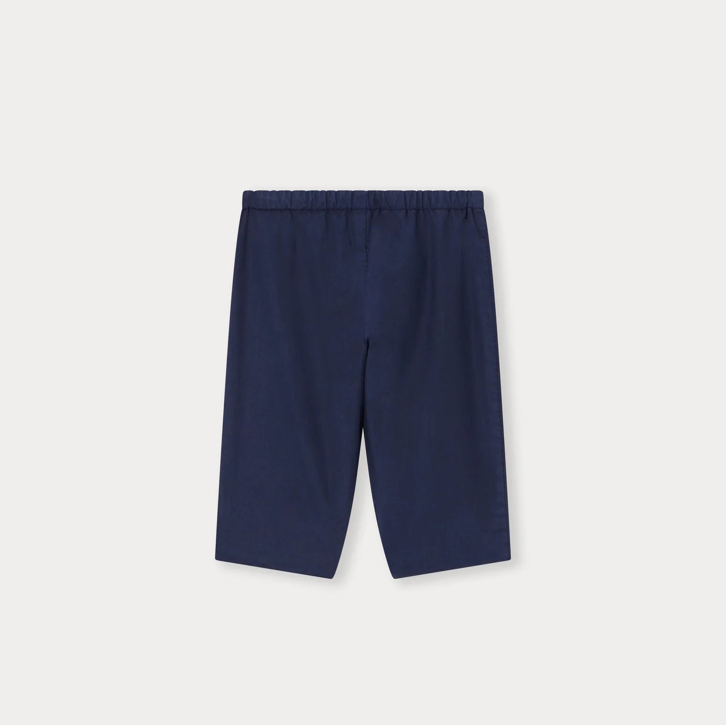 Baby Boys & Girls Navy Cotton Trousers