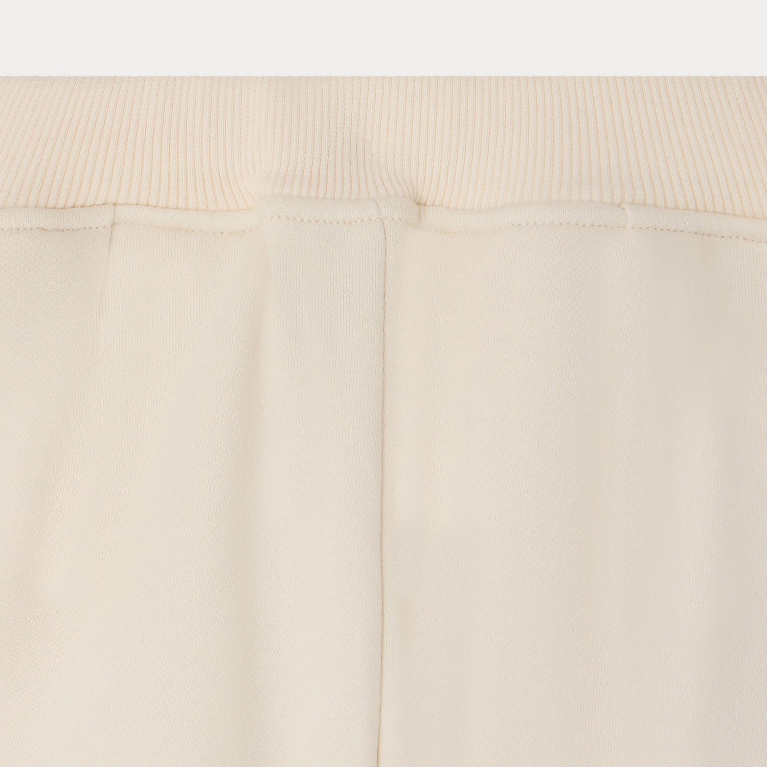 Girls White Cotton Shorts