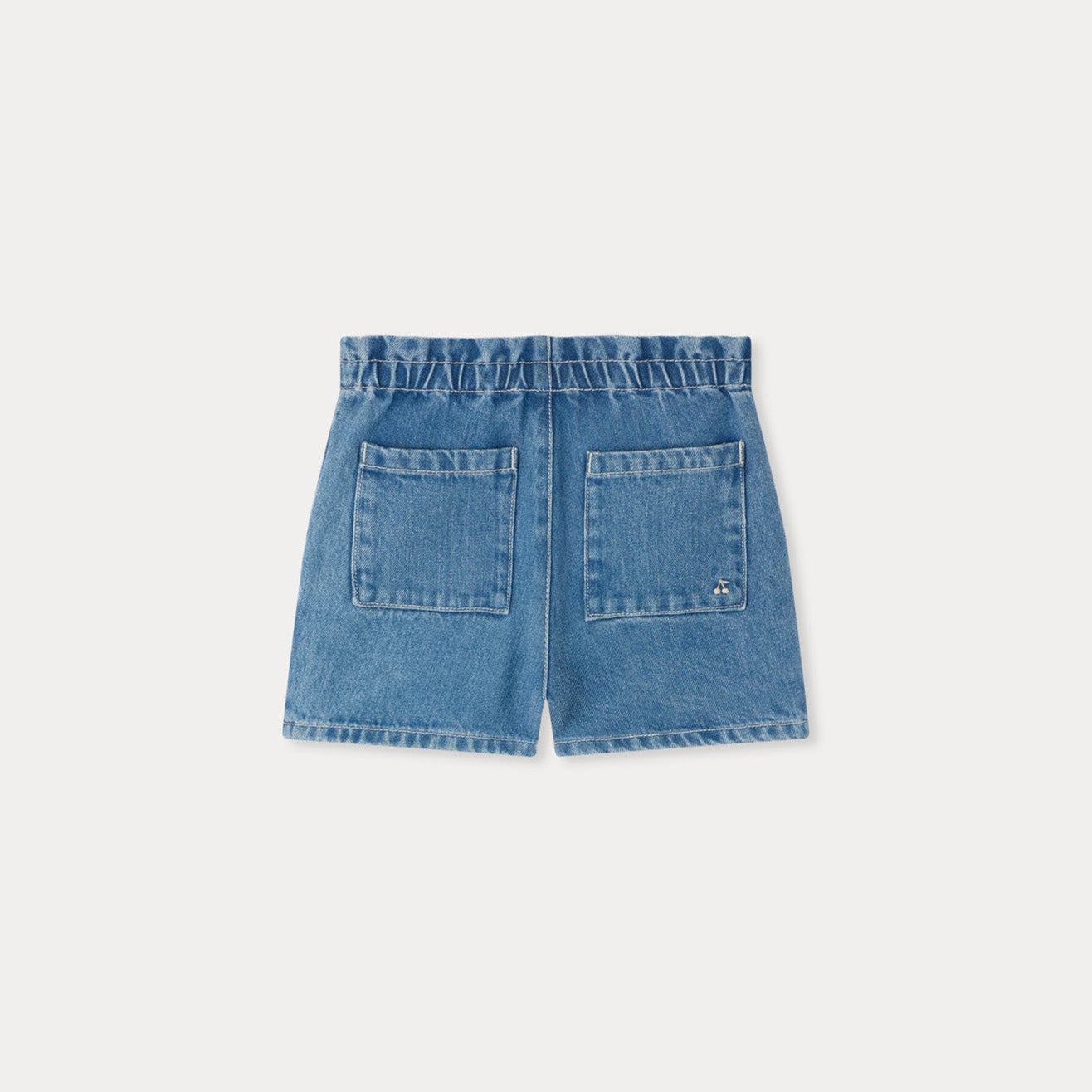 Girls Blue Denim Shorts