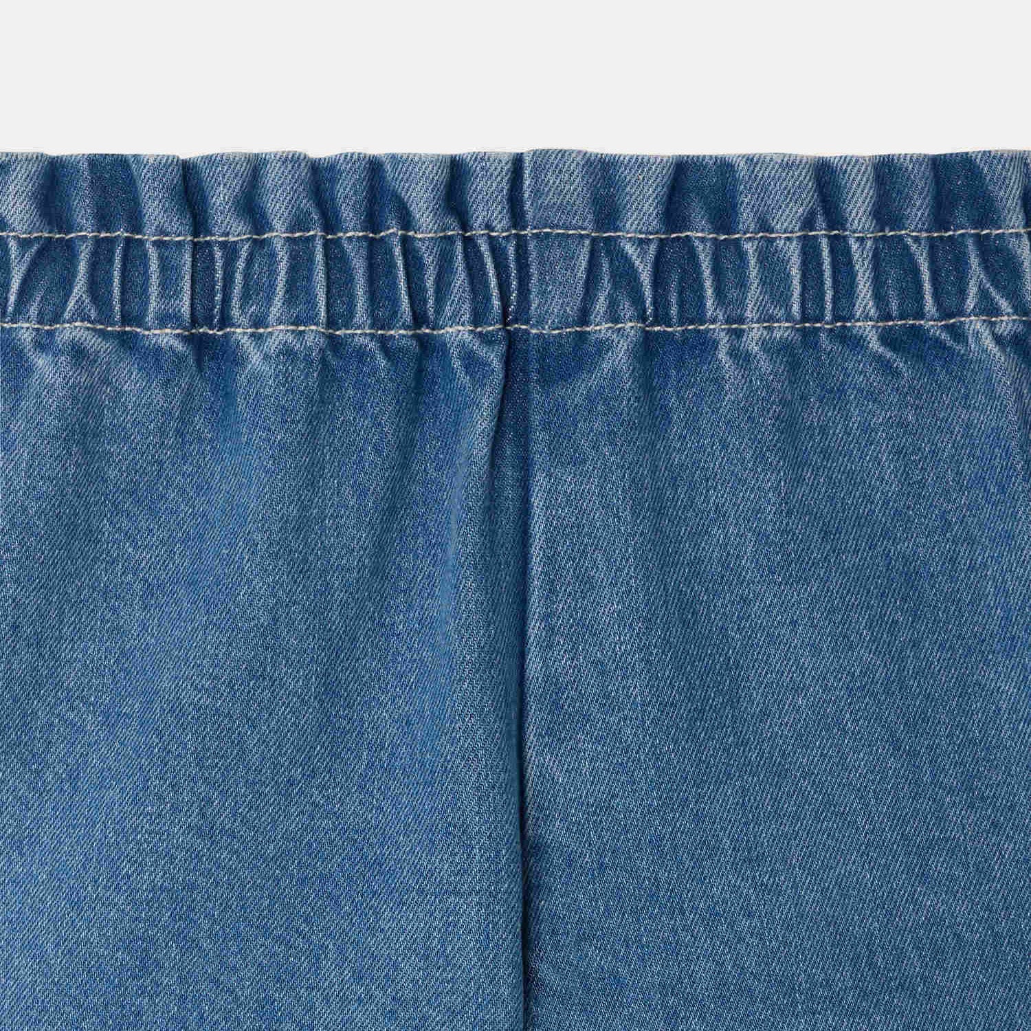 Girls Blue Denim Shorts