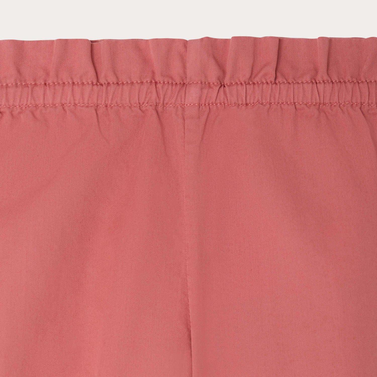Baby Girls Pink Cotton Trousers