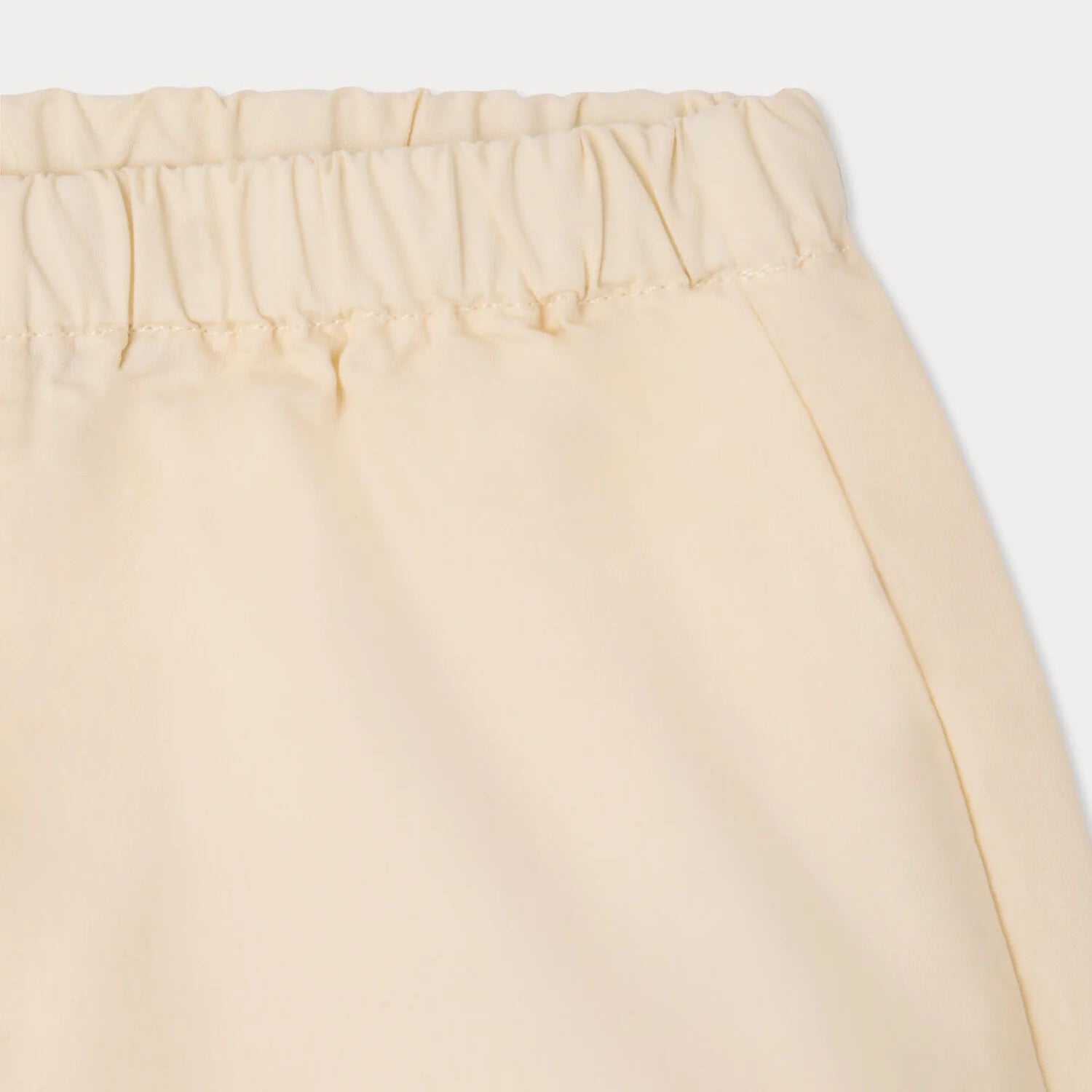 Baby Boys & Girls Beige Cotton Shorts