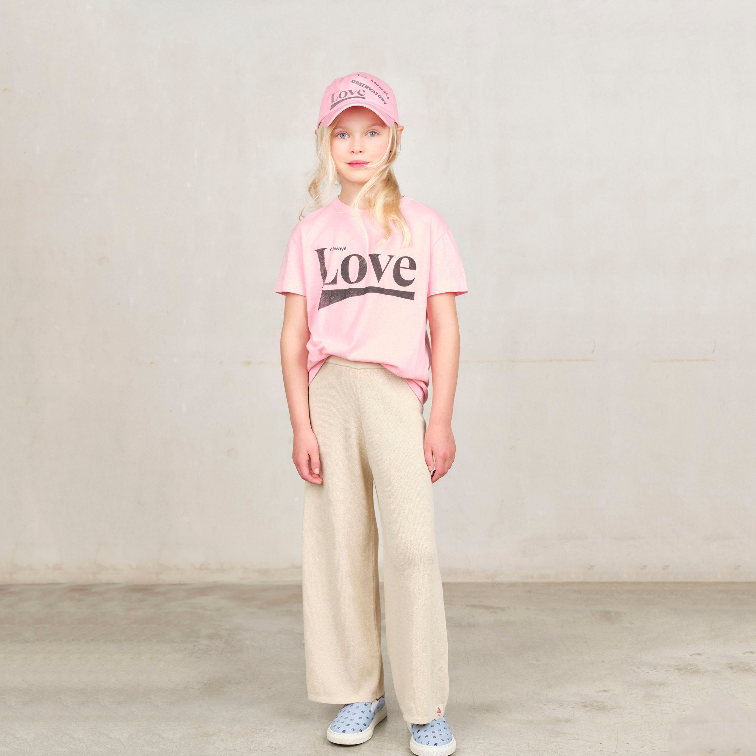 Boys & Girls Pink Cotton T-Shirt