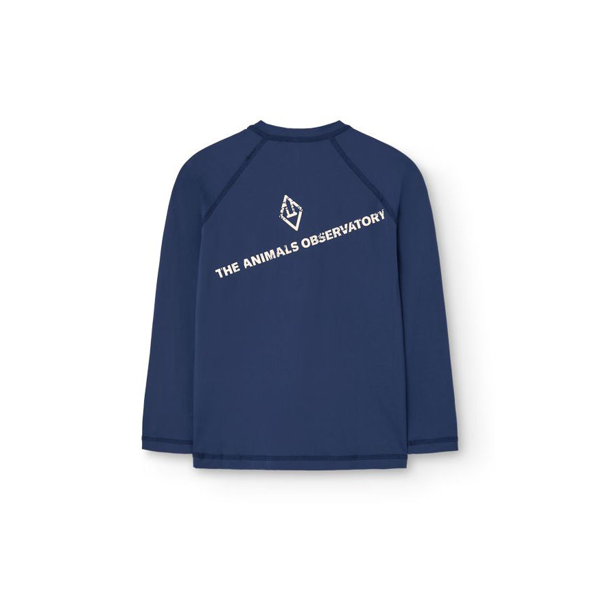 Boys & Girls Dark Blue Swim T-Shirt