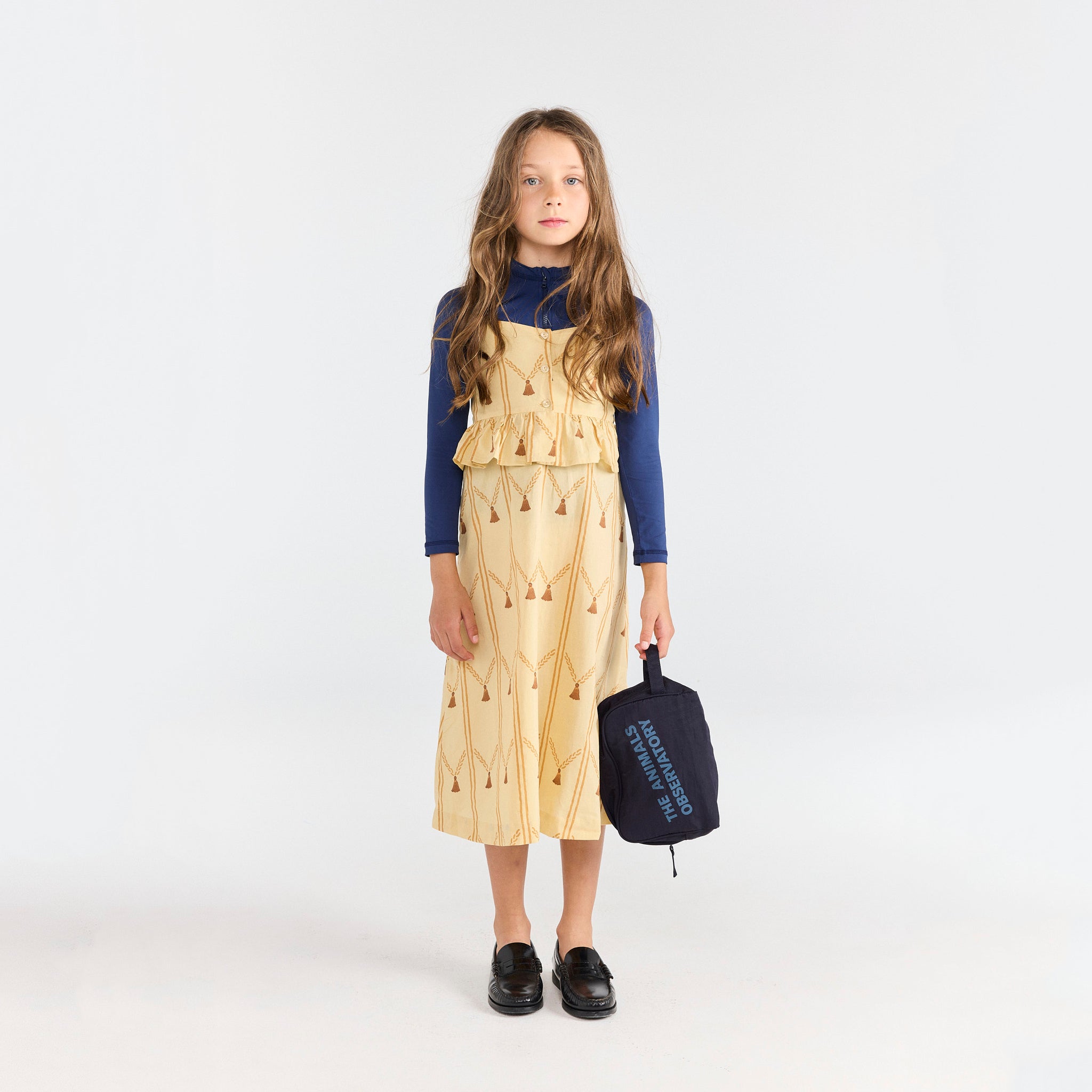 Boys & Girls Navy Logo Handbag(H15 x W22 x D8.5cm)