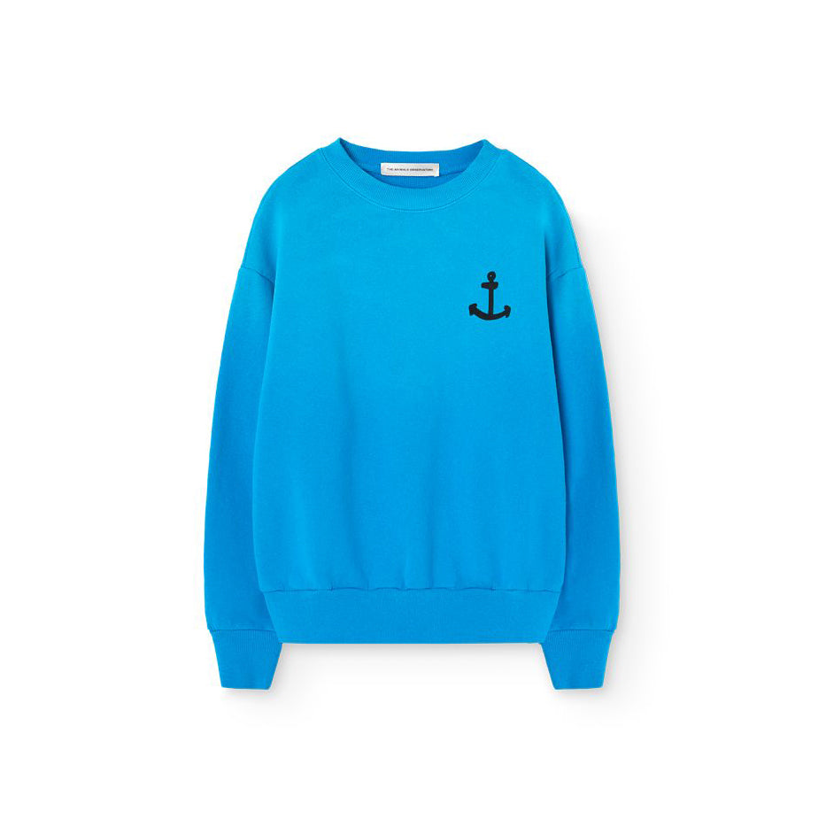 Boys & Girls Blue Cotton Sweatshirt